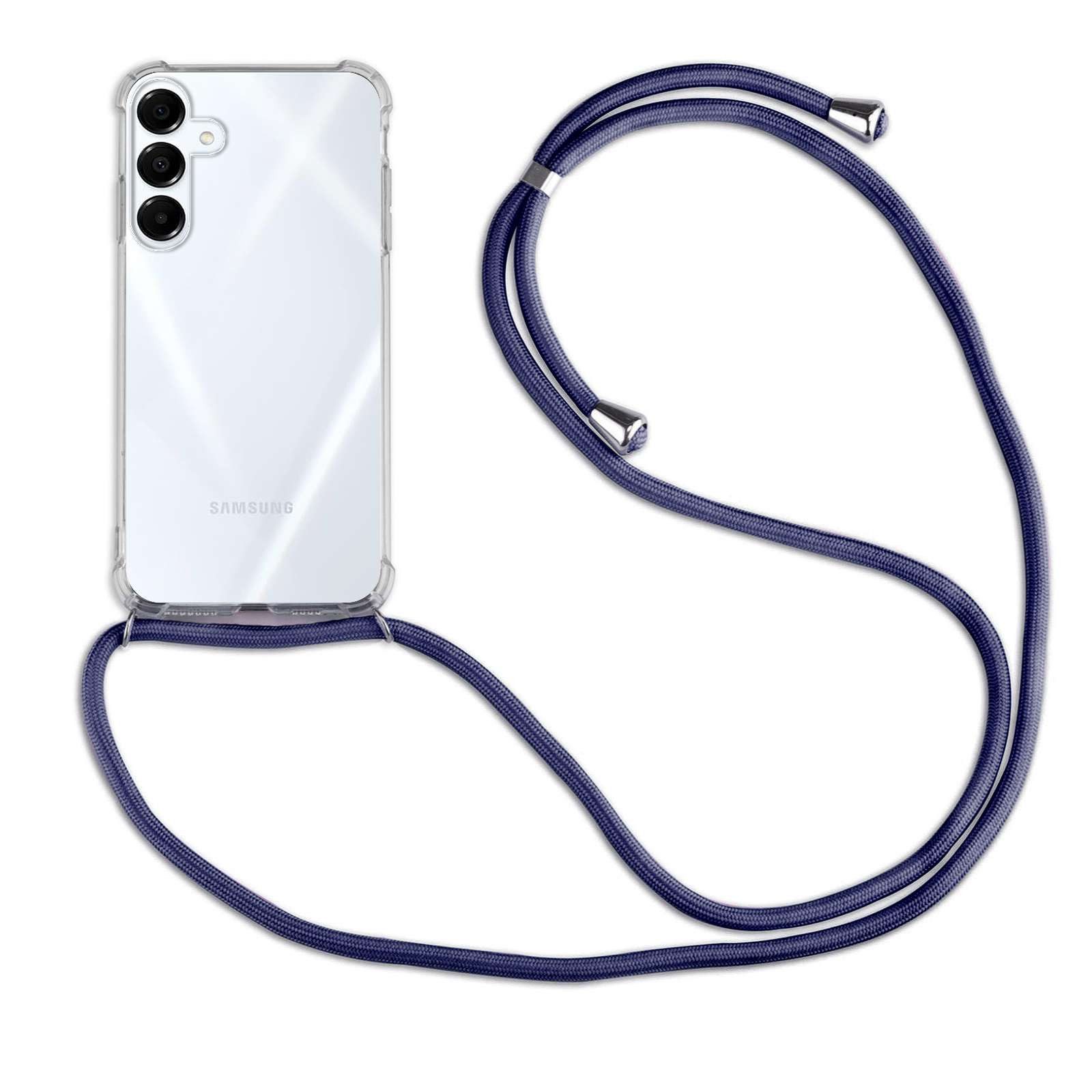 betterfon Handykette für Samsung Galaxy A16 Handyhülle mit Band Hülle, Hände frei – mit Silikonhülle & Schnur für flexiblen Alltag