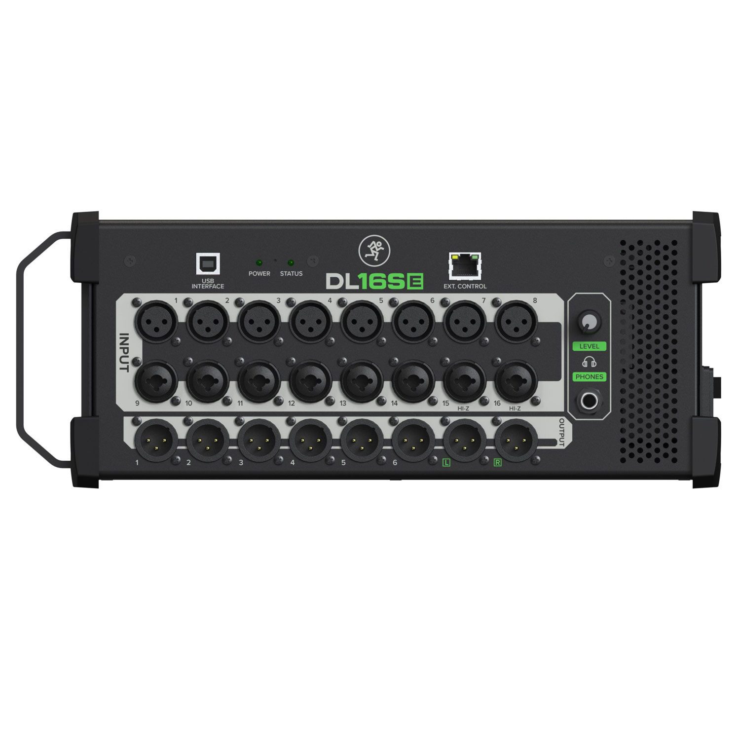 MACKIE Mackie Mischpult DL16SE Digitaler Rack Mixer mit XLR-Kabel Digitales Aufnahmegerät (Vorteils-Set mit XLR-Kabel)