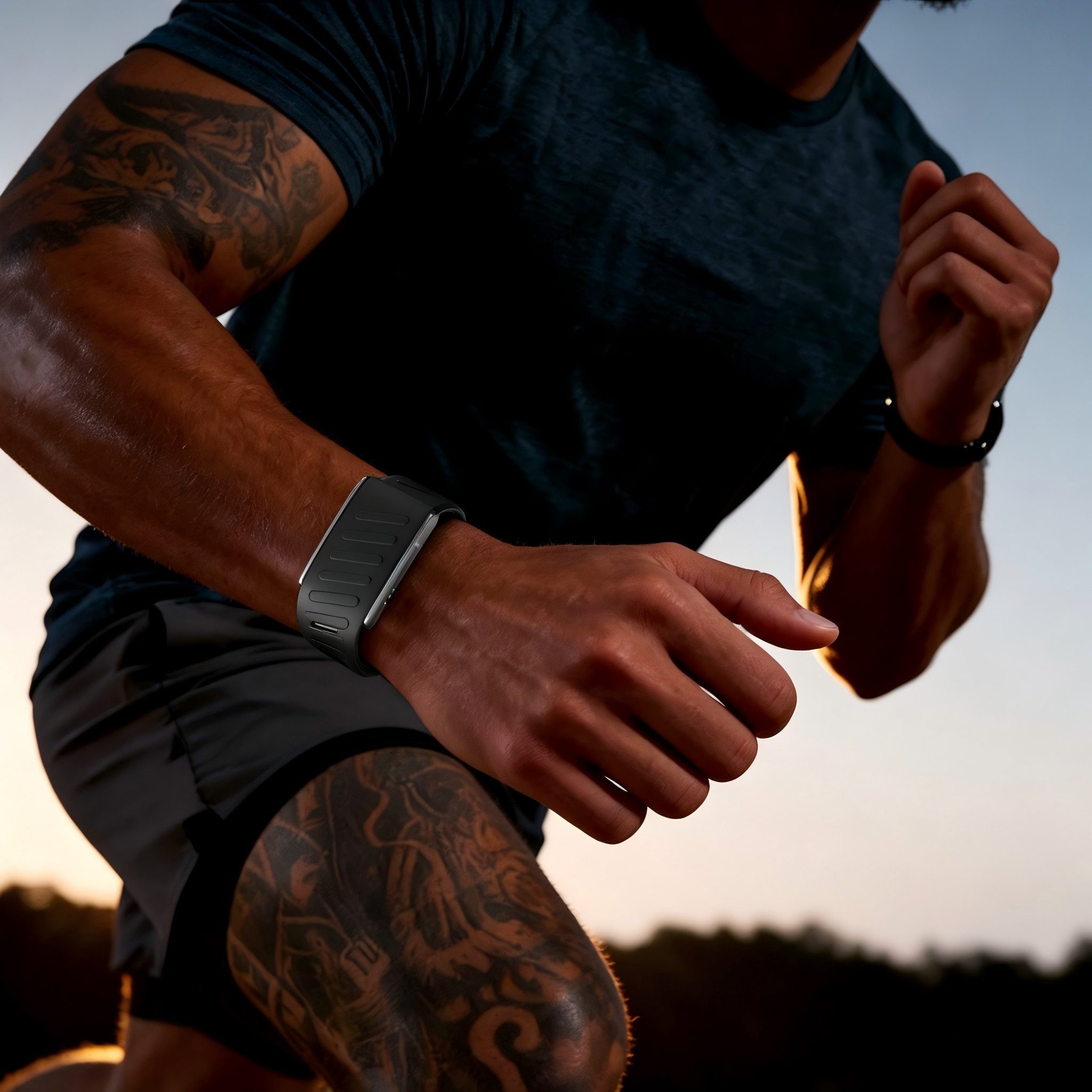 ibettertec Fitness Armband, Fitness Tracker Aktivitäts Schlaf und Sport Smartwatch (ohne Display cm) Fitness Armband, 1-tlg, Mit Extra Armband aus Nylon, 100+ Sportmodus und Gesundheitsüberwachung, 3ATM Wasserdicht