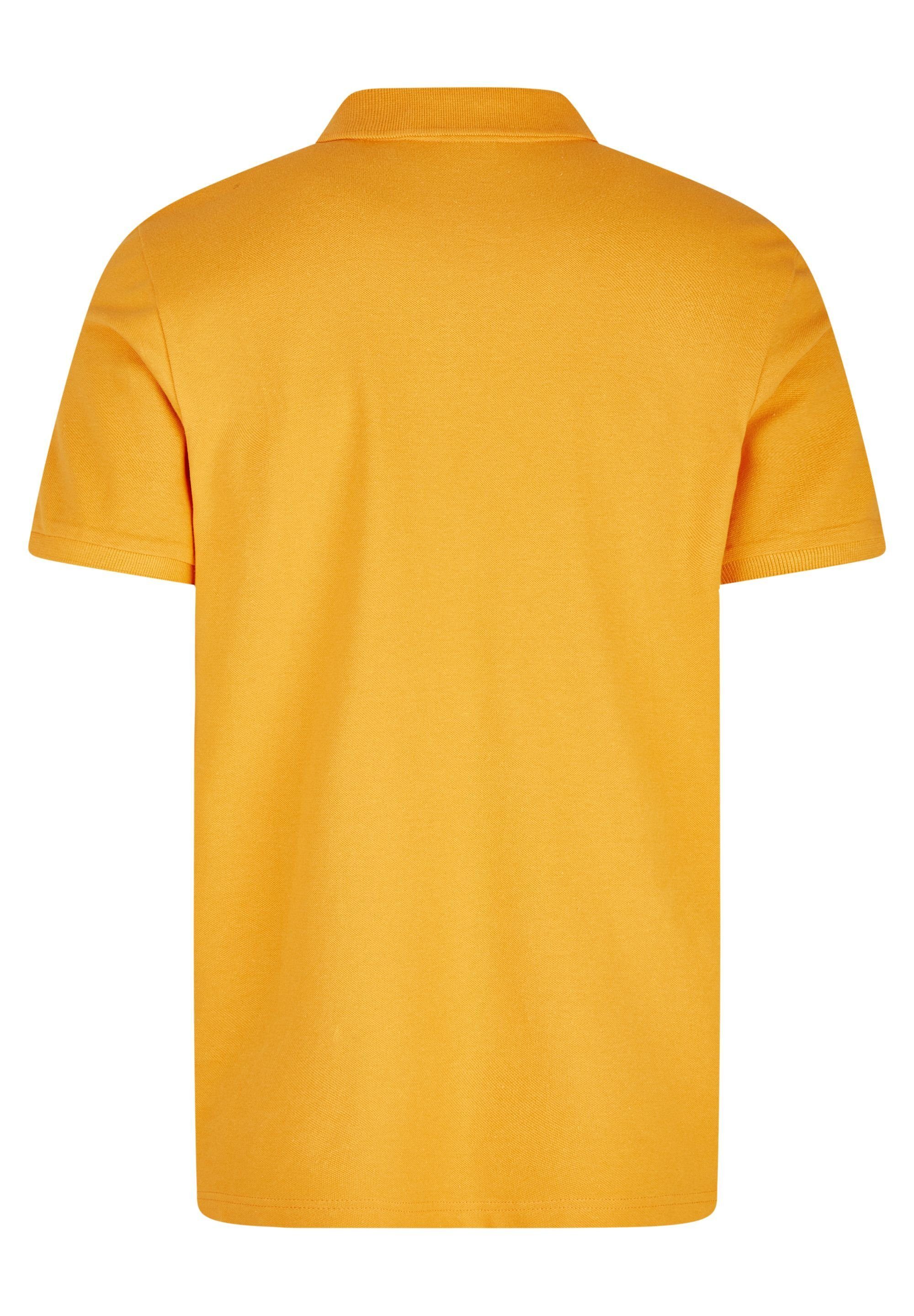 HECHTER orange Poloshirt polokrage PARIS mit