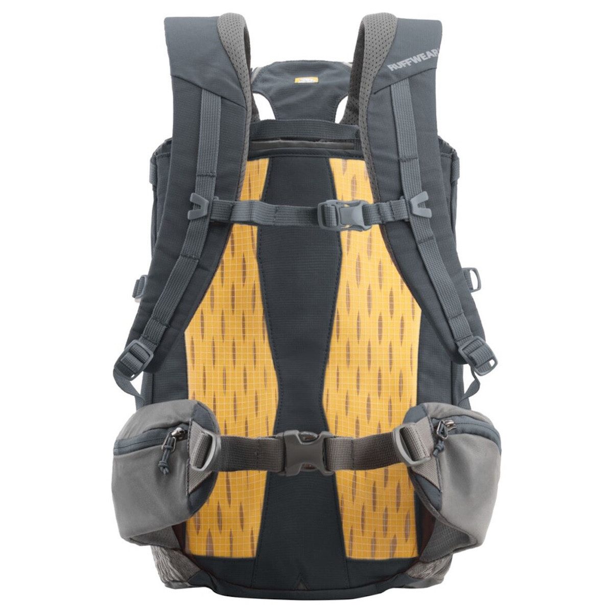 Ruffwear Tiertransporttasche Hunderucksack Hitch Hiker Dog Backpack Carrier Basalt Gray