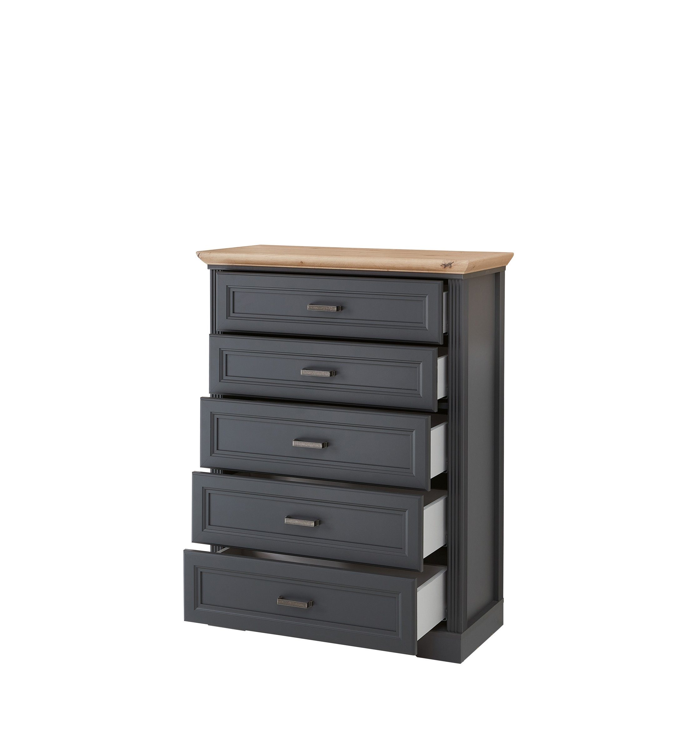 Innostyle Schubkastenkommode in Artisan/graphit mit 5 Schubladen (BxHxT: 93x121x41 cm)