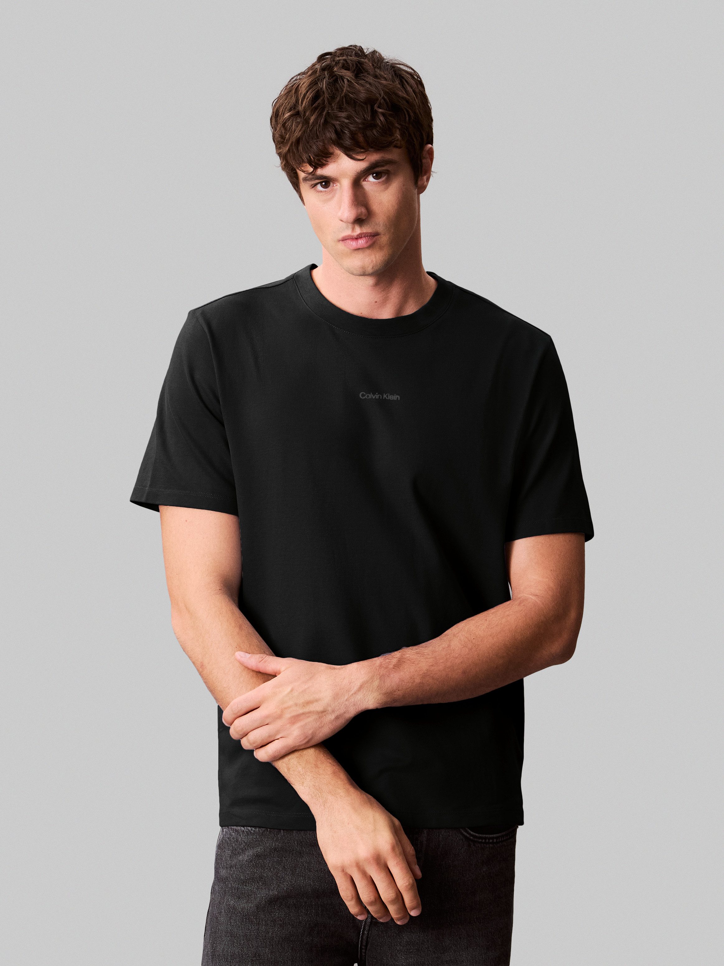 Calvin Klein T-Shirt SS STRETCH PIQUE günstig online kaufen