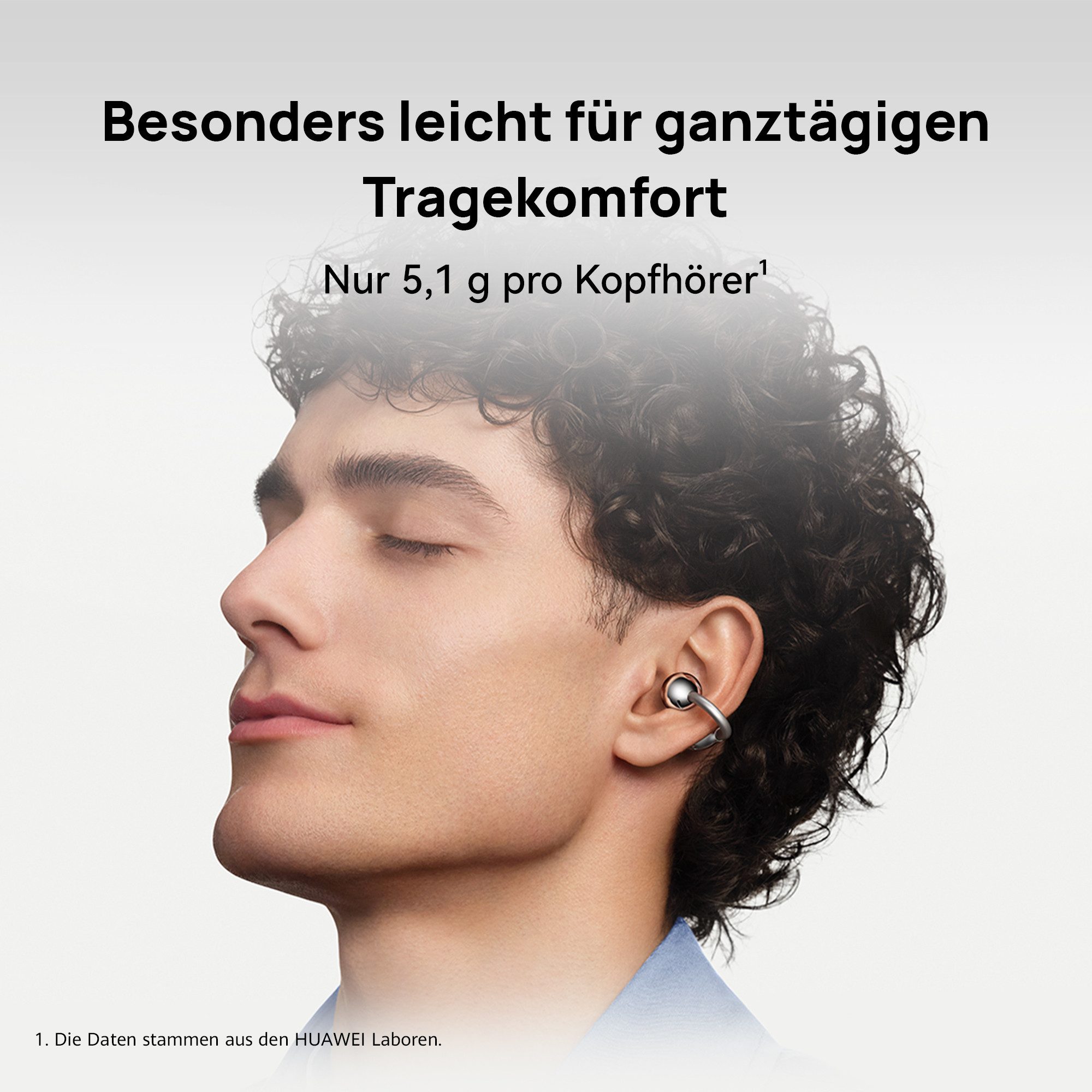 Huawei FreeClip 2 S Open-Ear-Kopfhörer (Freisprechfunktion, A2DP Bluetooth)