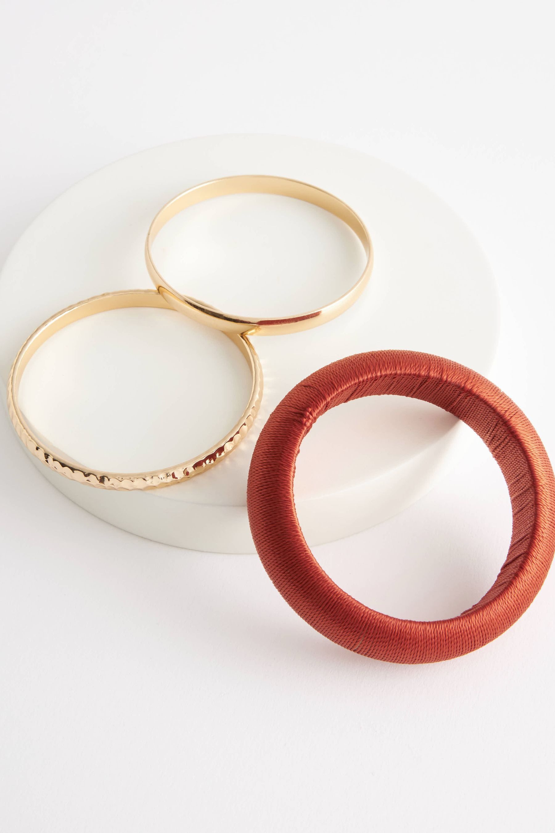 Next Armreif Set Umwickelte, breite Armr...