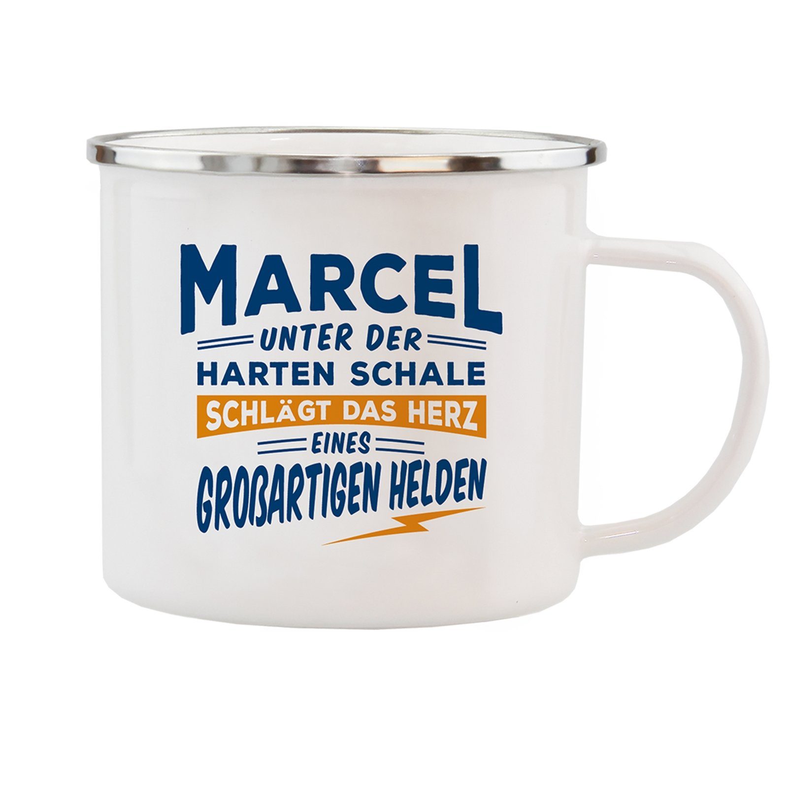 HTI-Living Becher Becher Marcel, Kerl Emaille Emaille Echter