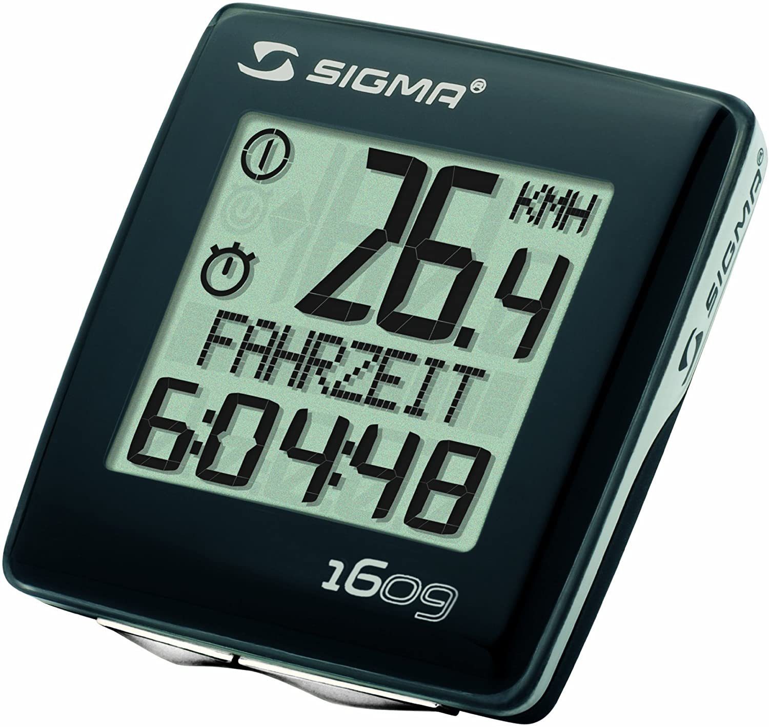 SIGMA Fahrradcomputer, Fahrrradcomputer Sigma BC1609 Fahrradtacho Tacho Geschwindigkeit kabelgebunden