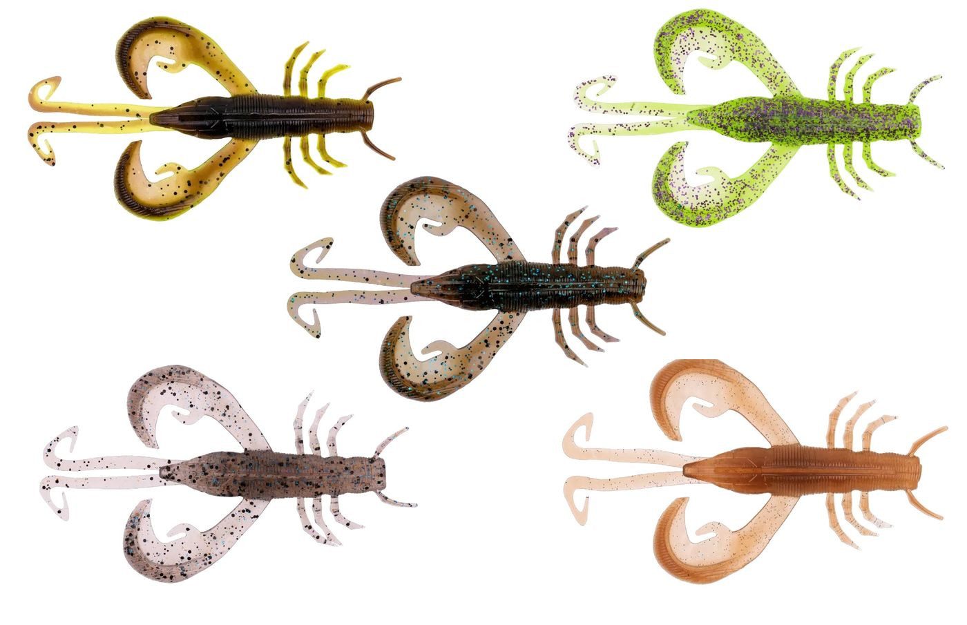 Zeck Fishing Kunstköder BA Rocky 6cm Ghost Shrimp 4 pcs – Bild 2 von 2