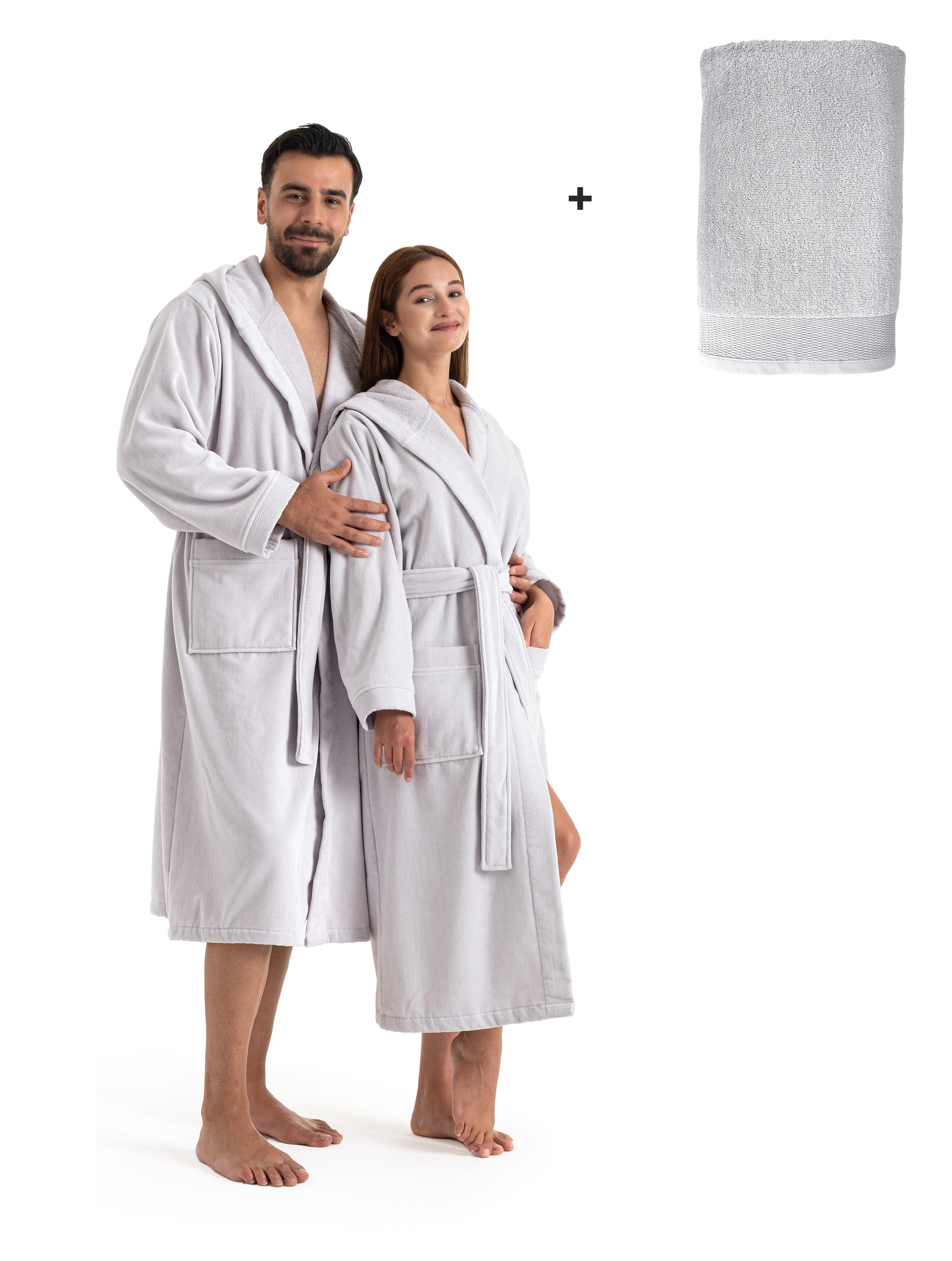 OTTO home Unisex-Bademantel Fenya, 330 g/m², günstig online kaufen