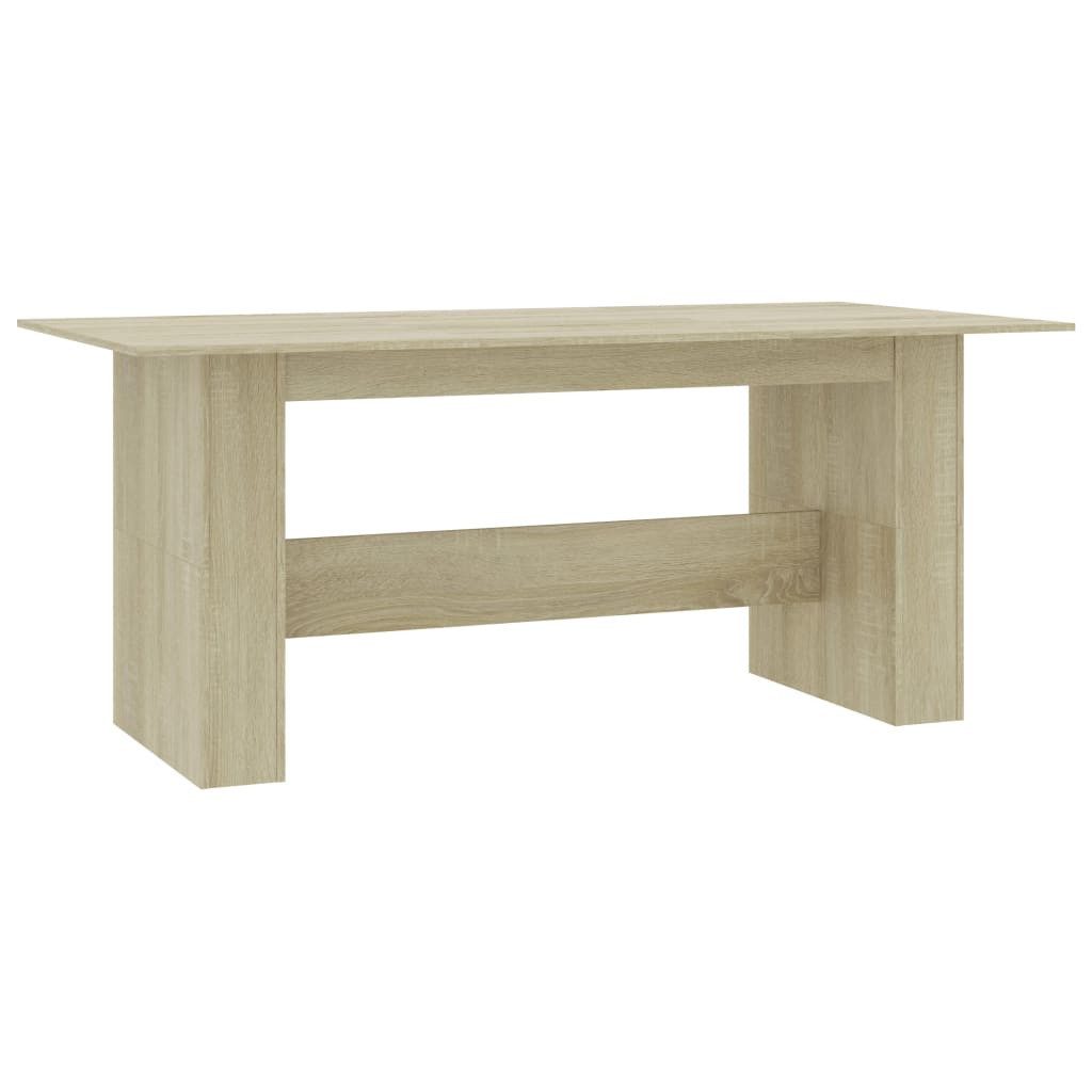 vidaXL Esstisch Esstisch Sonoma-Eiche 180x90x76 cm günstig online kaufen