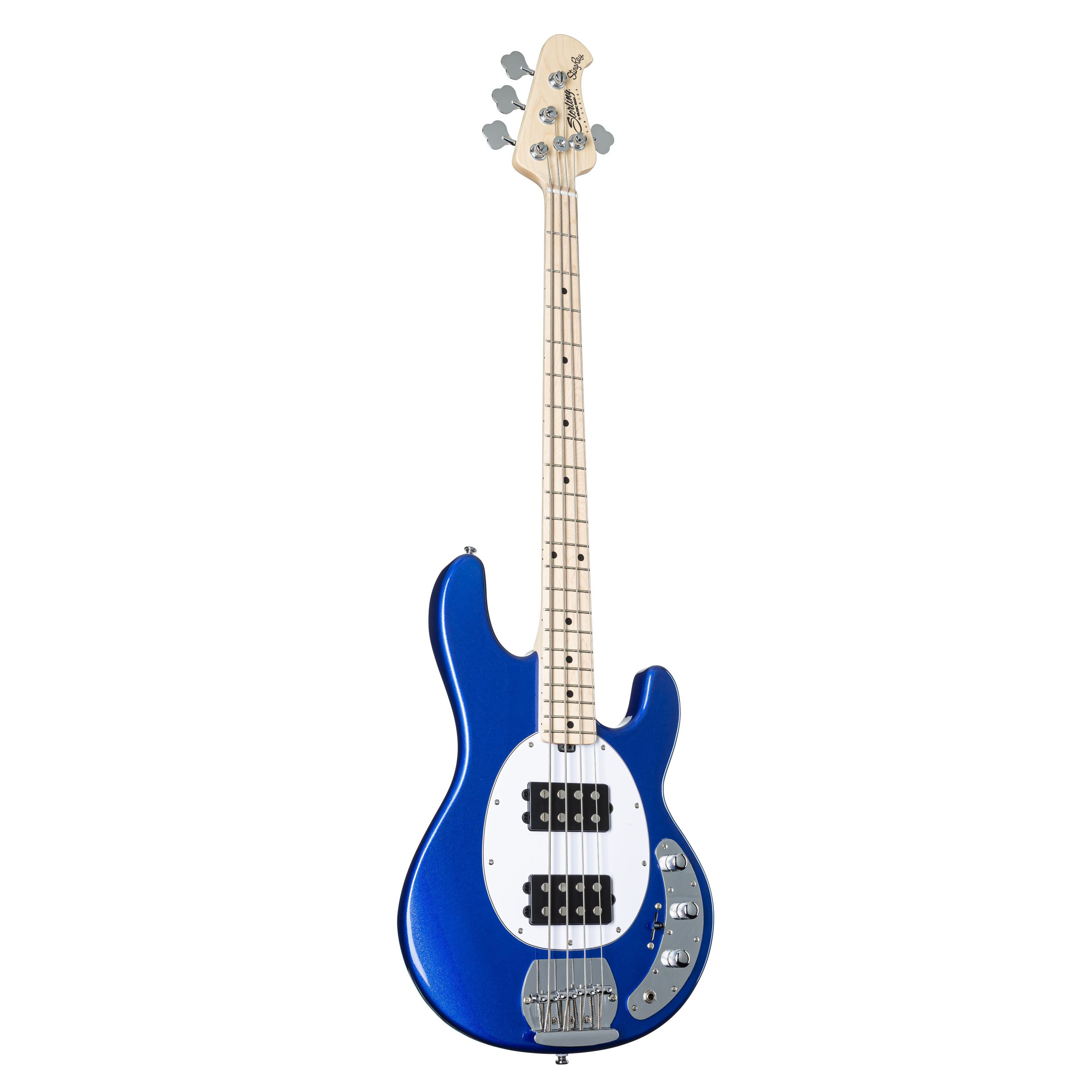 Sterling E-Bass, Электрические басы, 4-Saiter Электрические басы, StingRay RAY4 HH Cobra Blue - E-Bass