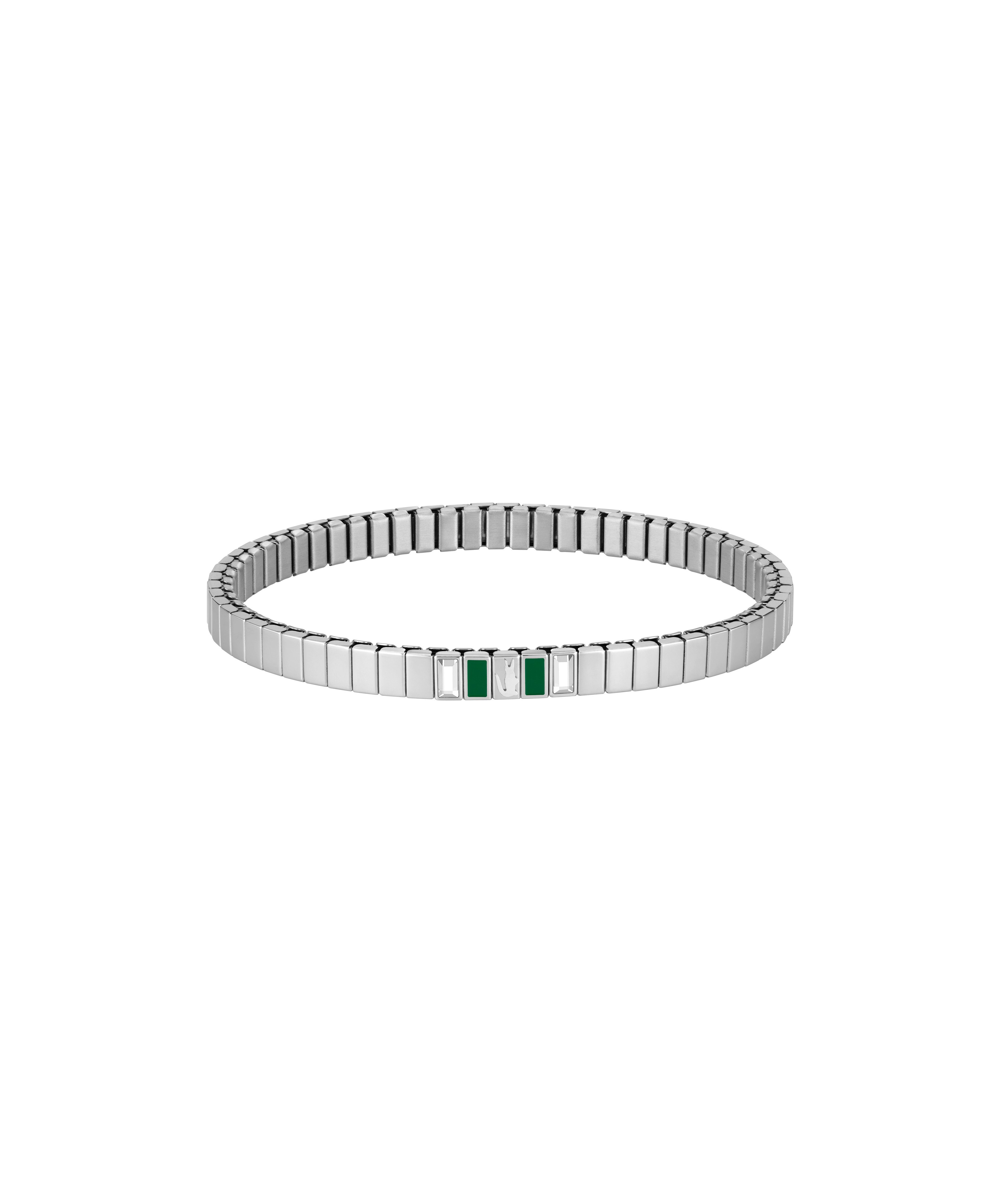 Lacoste Armband COURTLINE, mit Glasstein - Emaille
