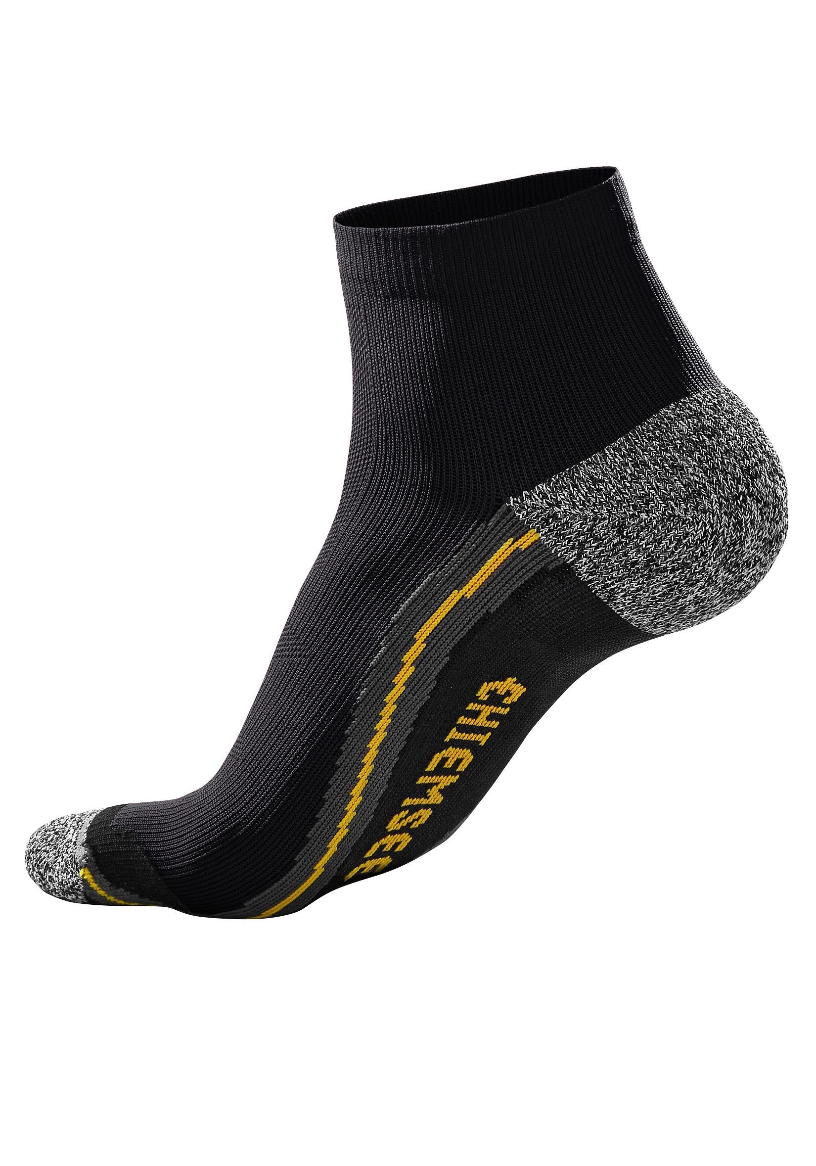 Chiemsee Wandersocken Herren Gepolsterte Laufsocken Kurze Sportsocken Alltag Sport Outdoor (Packung, 3-Paar) mit Komfortbündchen – Bild 5 von 5