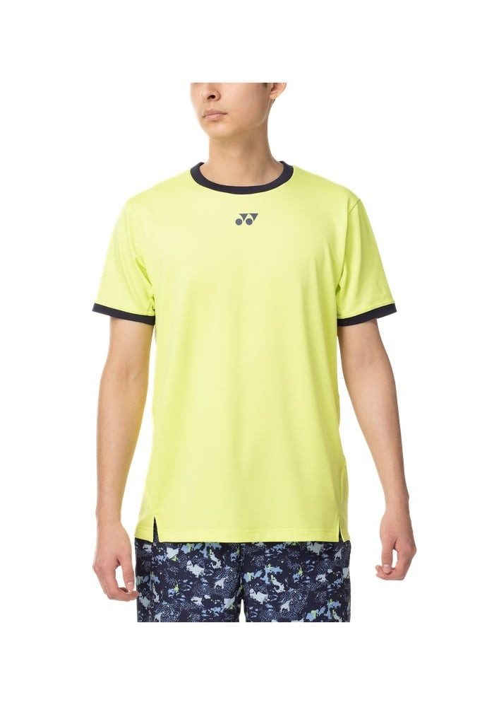 Yonex T-Shirt Crew Neck Australian Open limegelb Herren