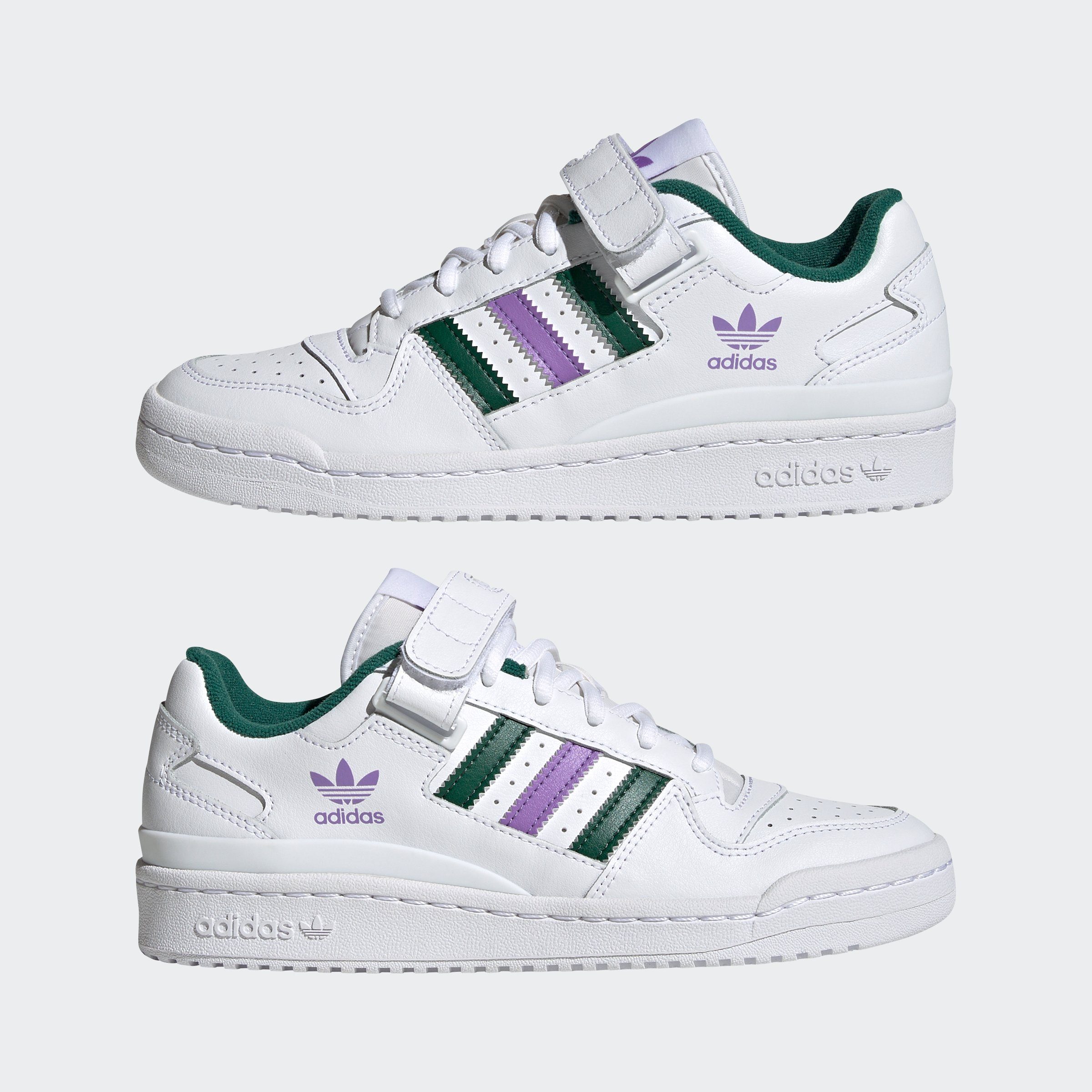 adidas Originals FORUM Violet Sneaker Violet Cloud Fusion Fusion White LOW / 