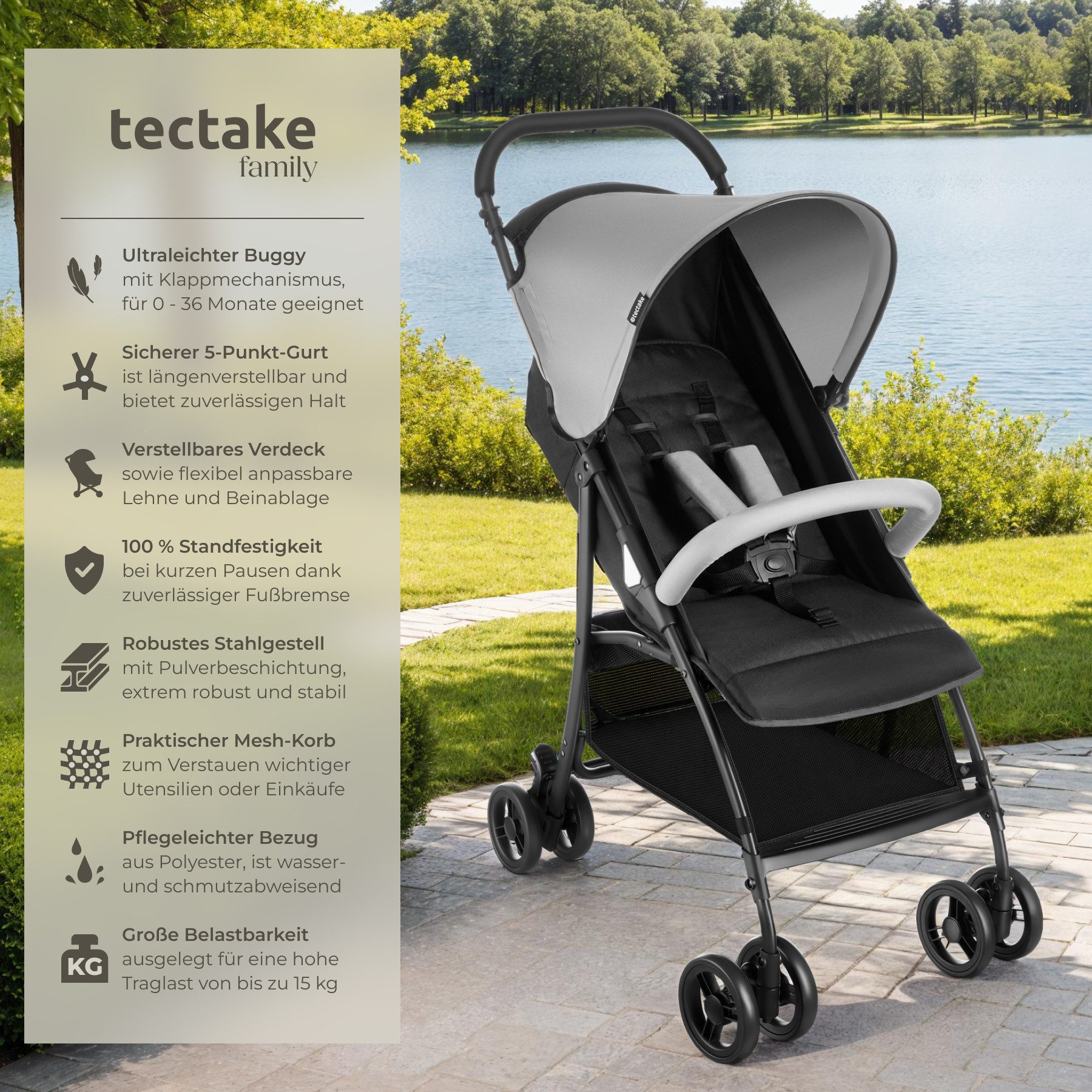 tectake Emma Buggy - Bild 2