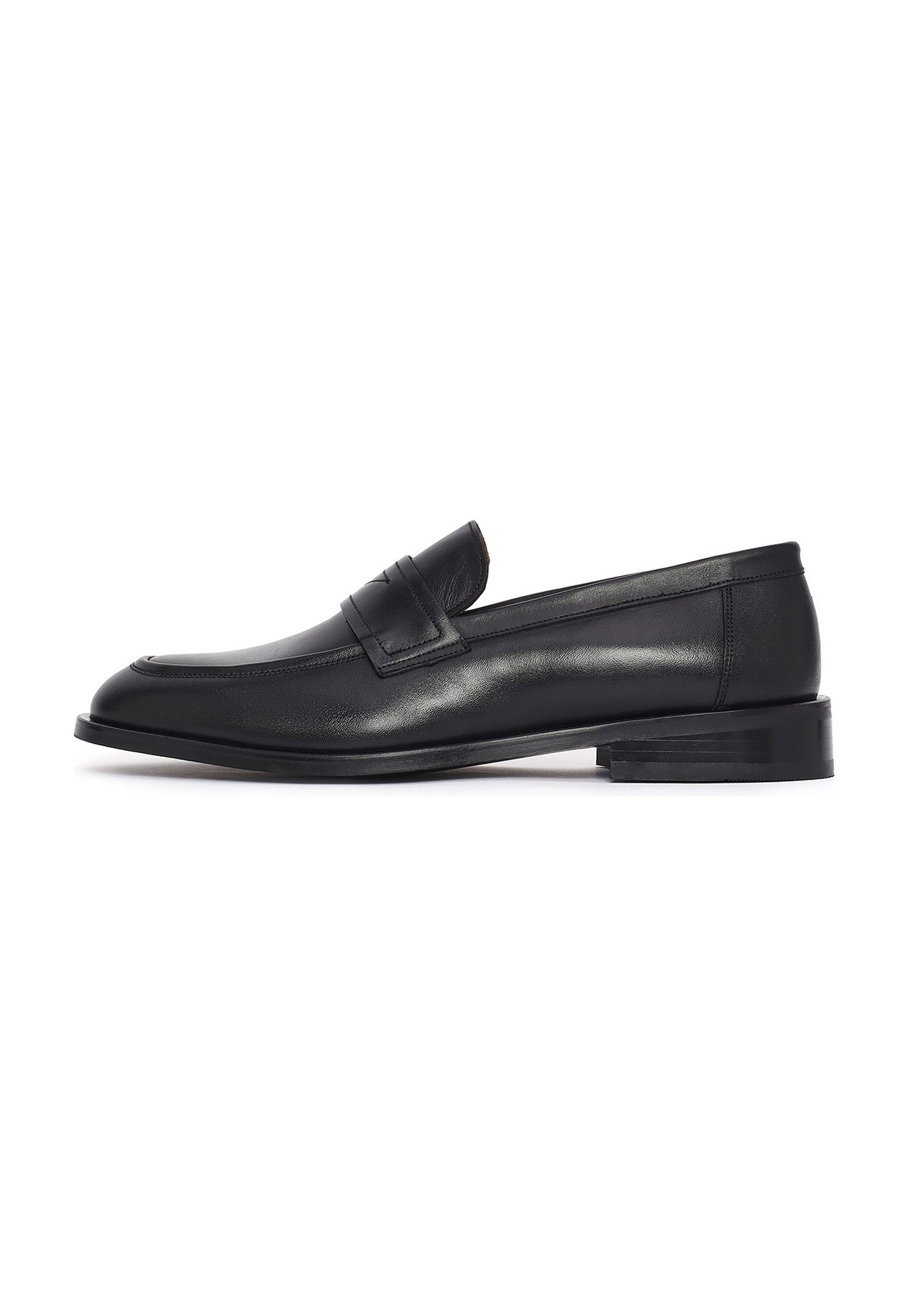 Derimod Klassische Loafer aus Leder Loafer Echtes Leder, Lederfutter, Slip-On Design, Raffinierter Stil