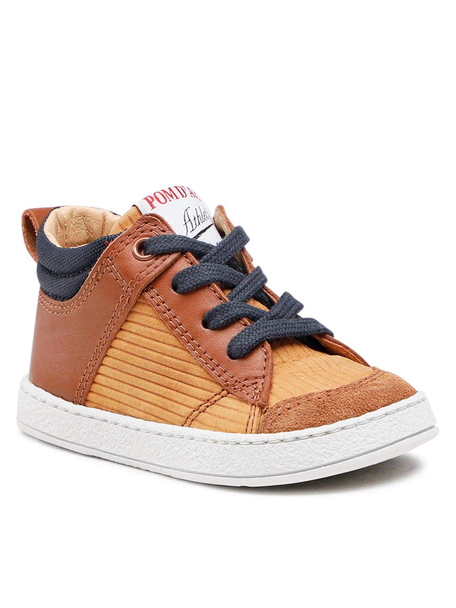 Pom d'Api Sneakers Mousse Zip Trek N1SICT0401 Camel/Marine Sneaker