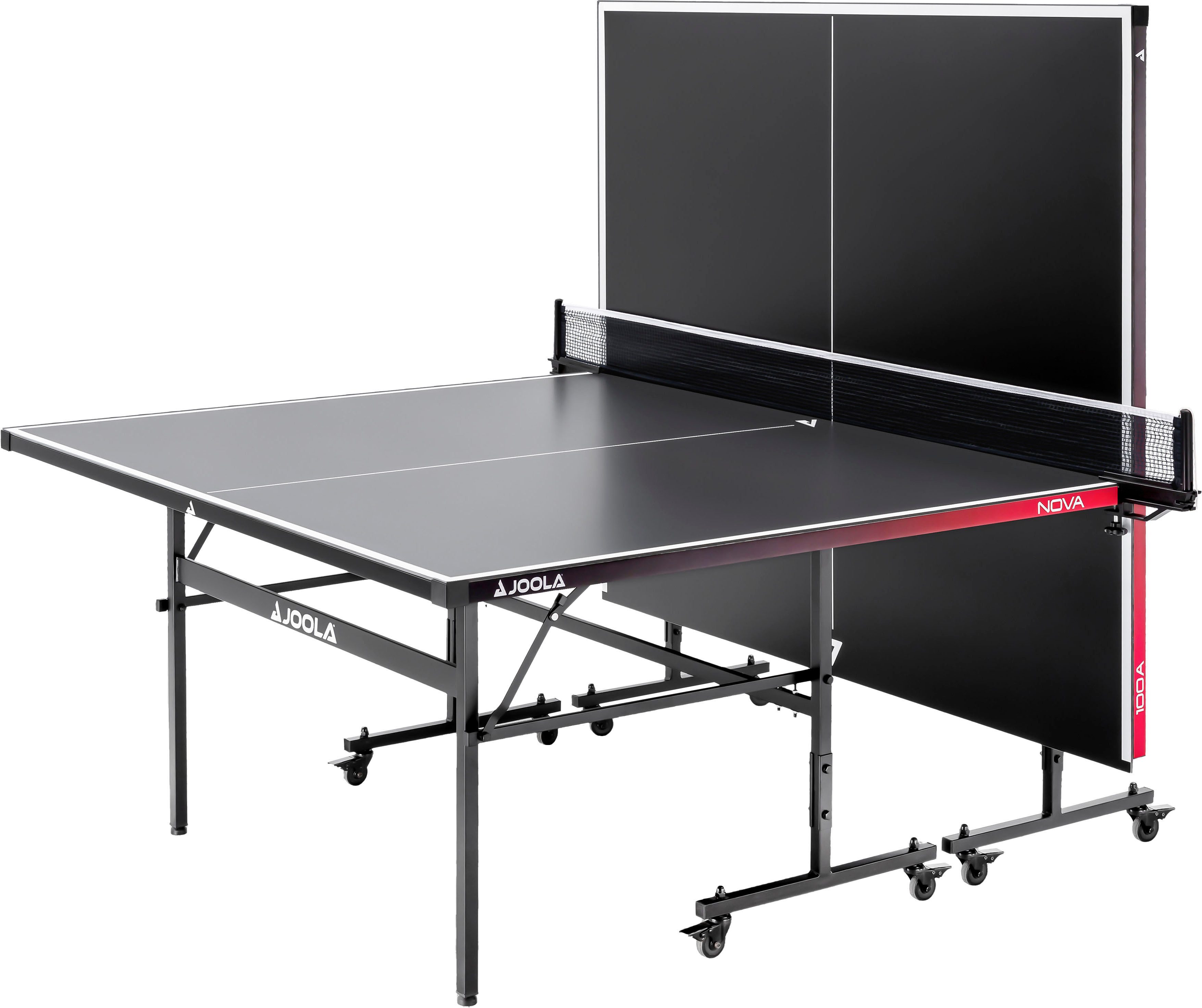 Joola Tischtennisplatte Outdoor Nova 100A (Packung), wetterfest, klappbares Untergestell, inkl. Netz