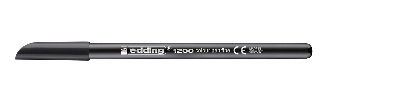 Thumbnail - edding Malstift Edding Fasermaler fein 1200 schwarz