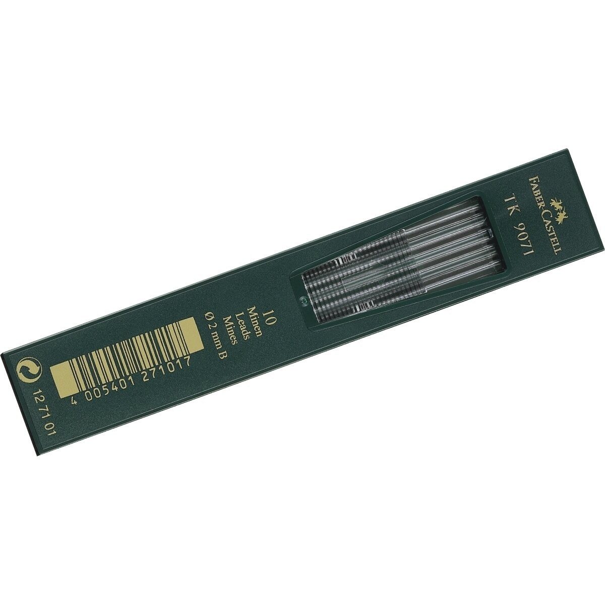 Faber-Castell Bleistift TK-Minen 9071 2,0mm HB VE=10 Stück schwarz