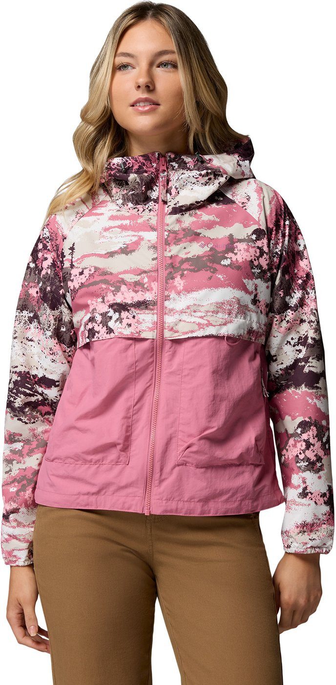 Columbia Funktionsjacke Spire Valley? Printed Windbreaker ROSETTE FIELDAZE PRINT, ROSETTE