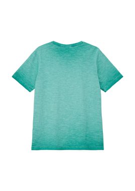 s.Oliver Kurzarmshirt T-Shirt mit Frontprint