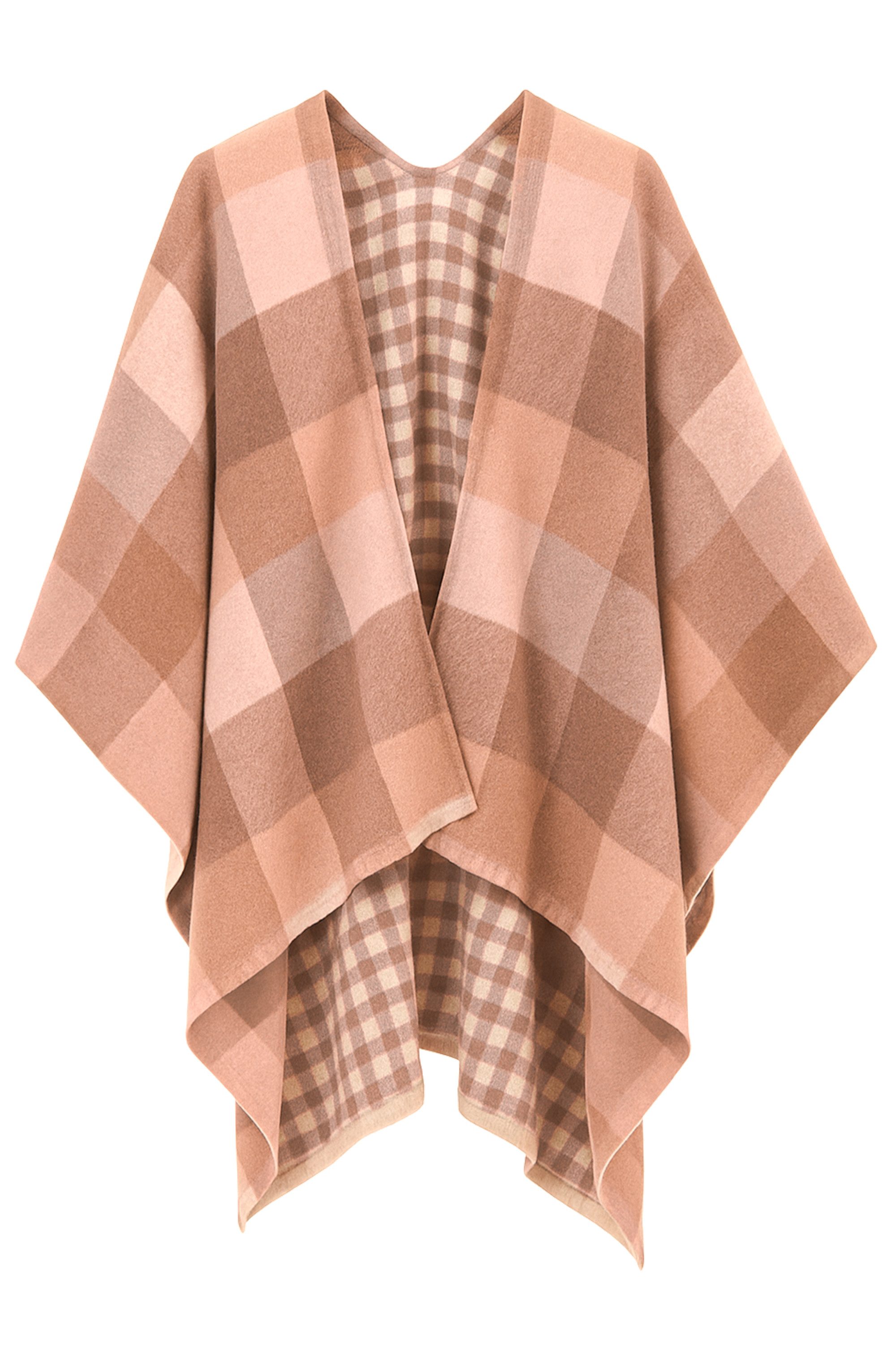 COLLEZIONE ALESSANDRO XXL-Schal Karo, (1-St), kuschelweich, Made in Italy