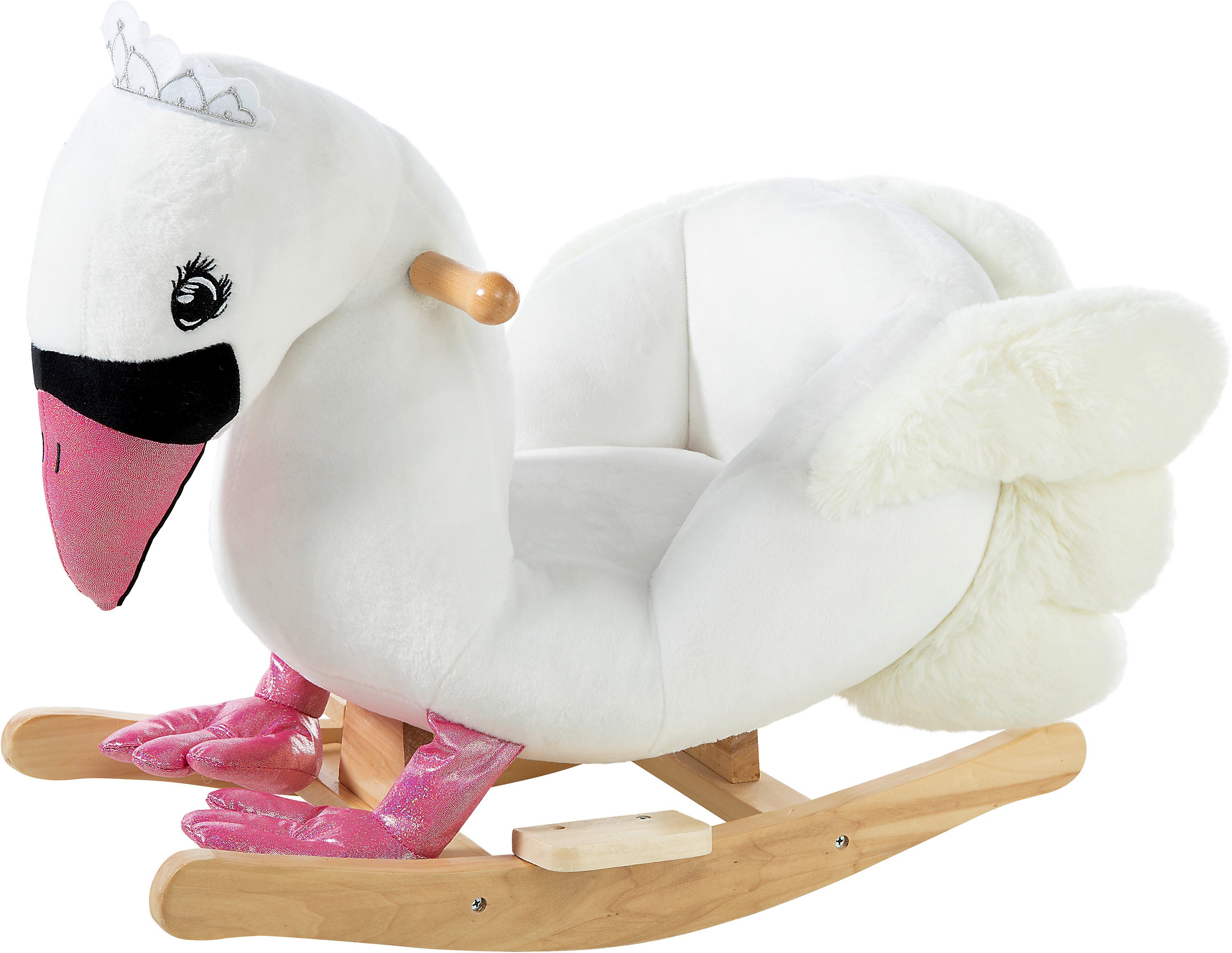 Image of Heunec® Schaukeltier »Schwan«, FSC®-Holz aus gewissenhaft bewirtschafteten Wäldern