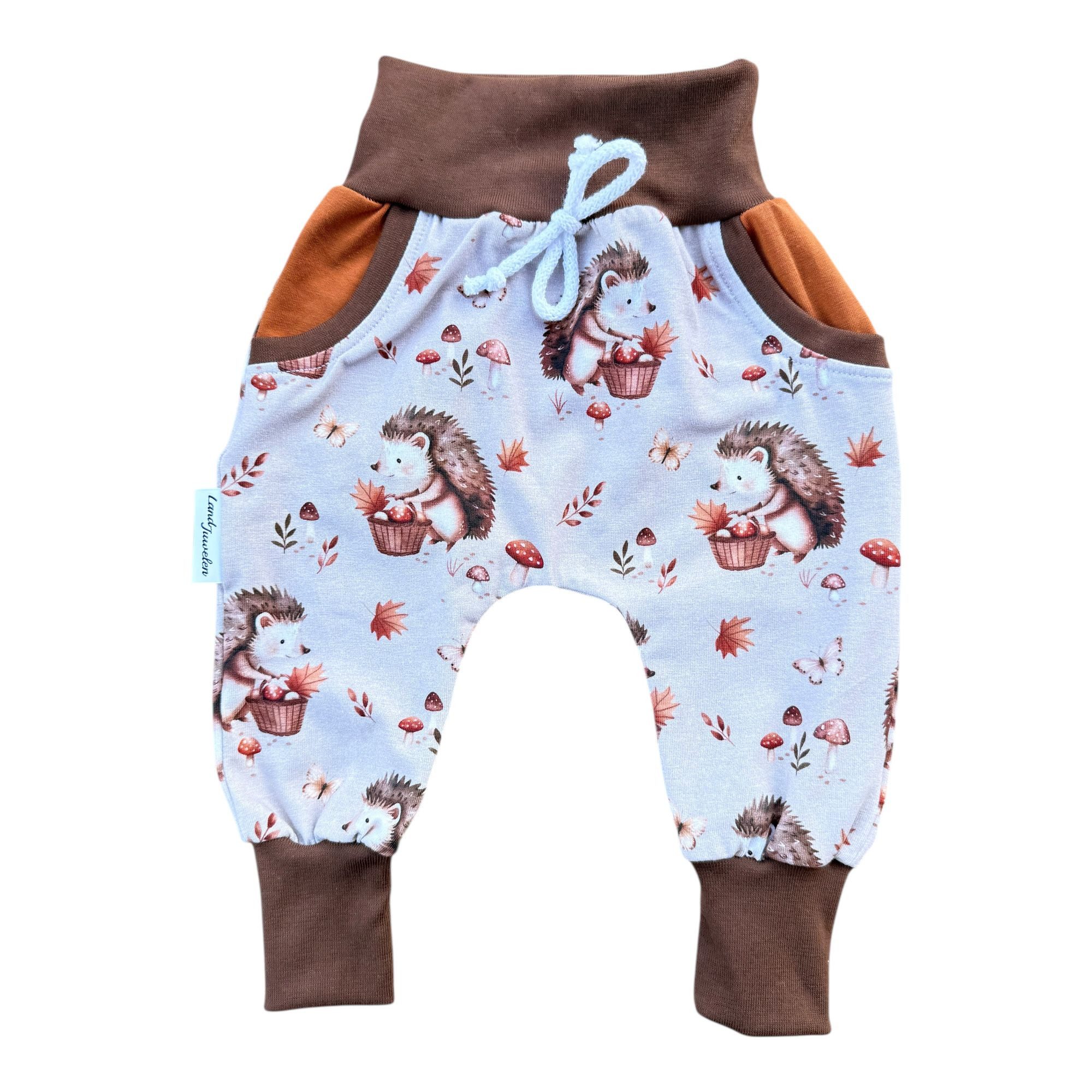 Land-Juwelen Pumphose Pumphose Igel Herbst beige braun