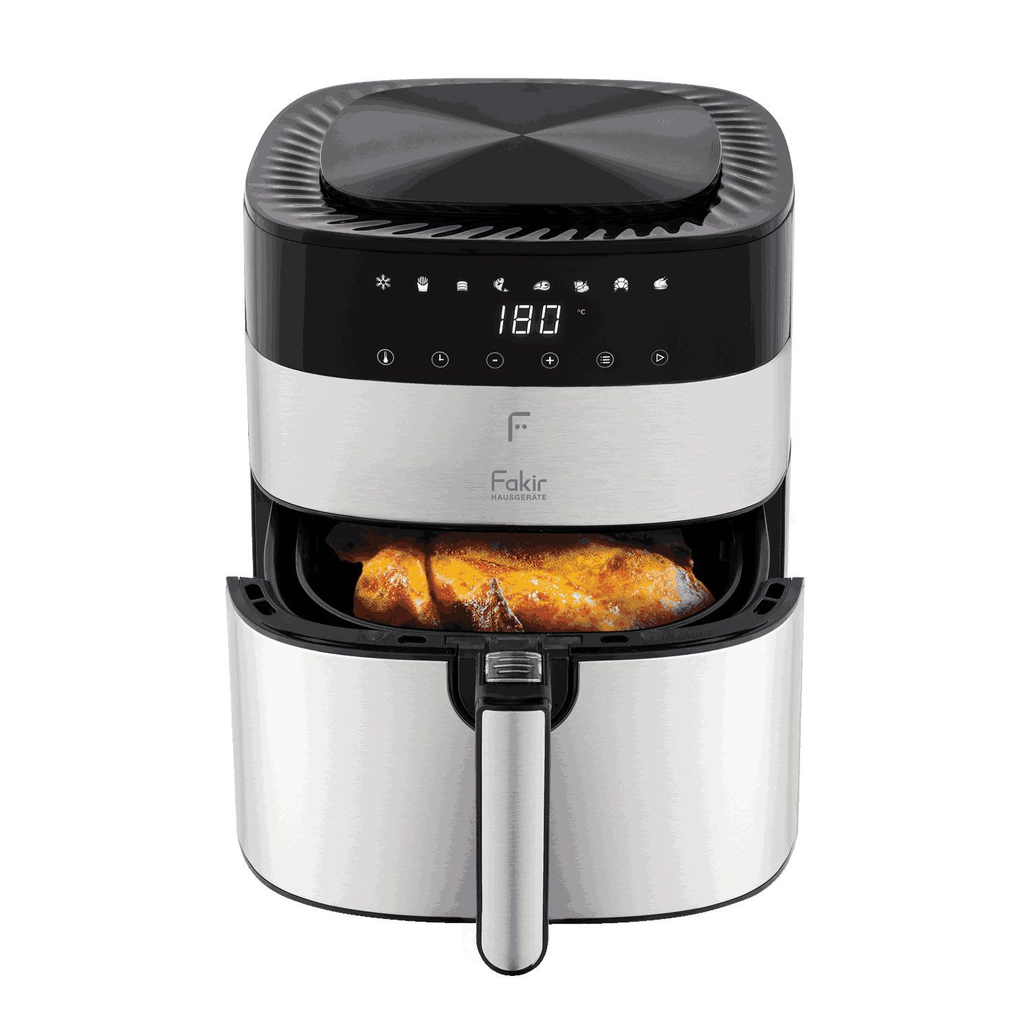 FAKIR Heißluftfritteuse Kunststoff, Metall, 1750 W, Fehler im Befehl: Falsche Syntax in der Nähe von "=".