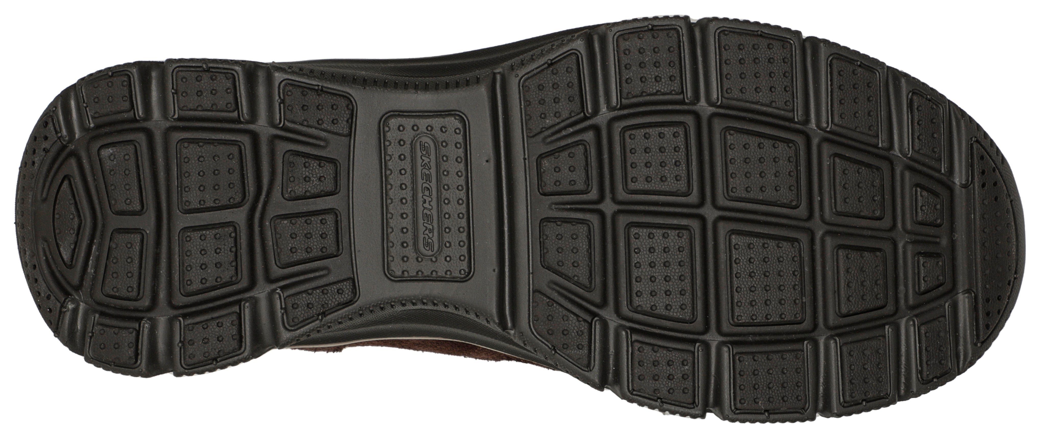 Skechers EASY GOING - HIGH ZIP Winterboots Winterschuh mit Fellimitatkragen günstig online kaufen