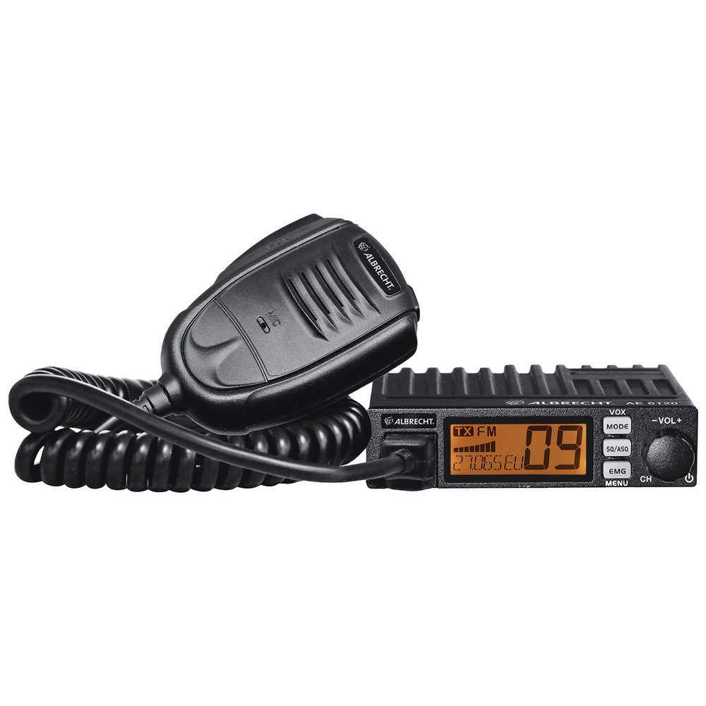 Funkgerät Albrecht Mini-CB FunkAE 6120 VOX Multi 12620 CB-Funkgerät