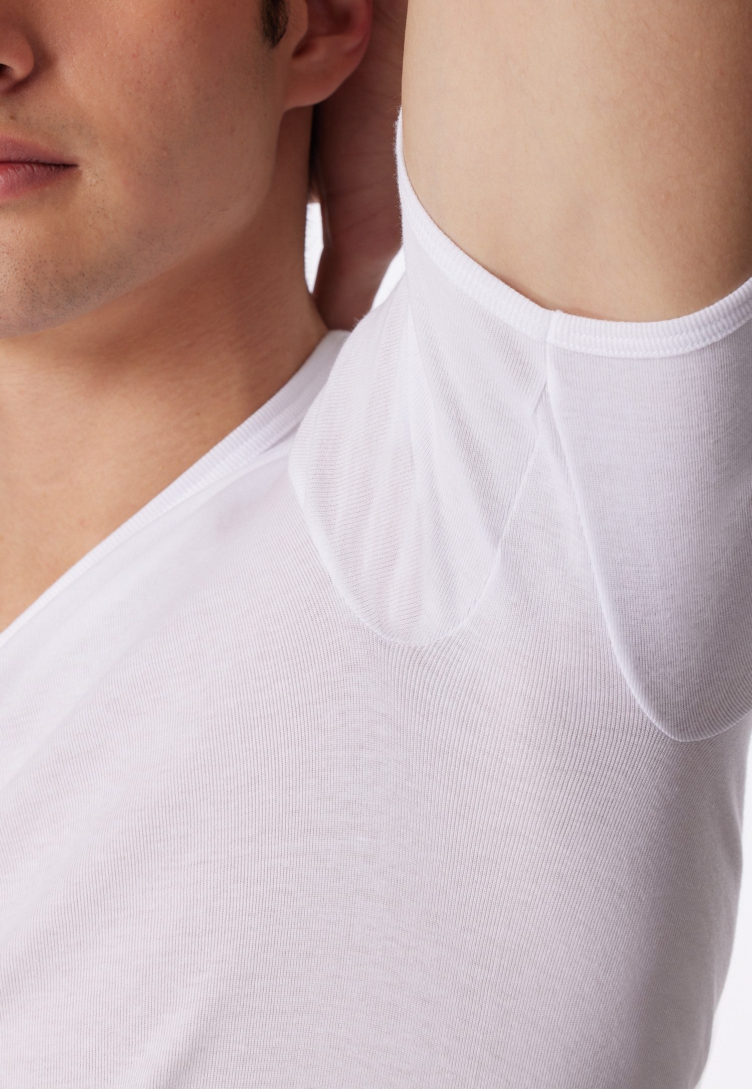 Schiesser Unterziehshirt Original FR Funktionsschnitt mit etwas längerer Rückenpartie – Bild 5 von 5