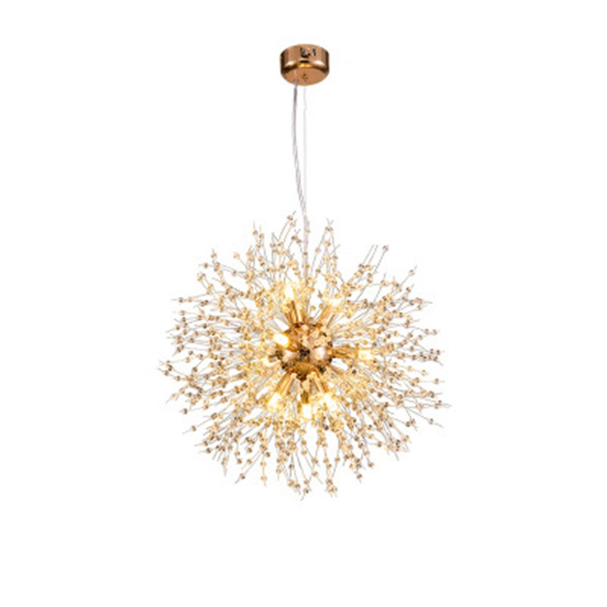 DOPWii Kronleuchter 8-Licht Golden Pendelleuchte für günstig online kaufen