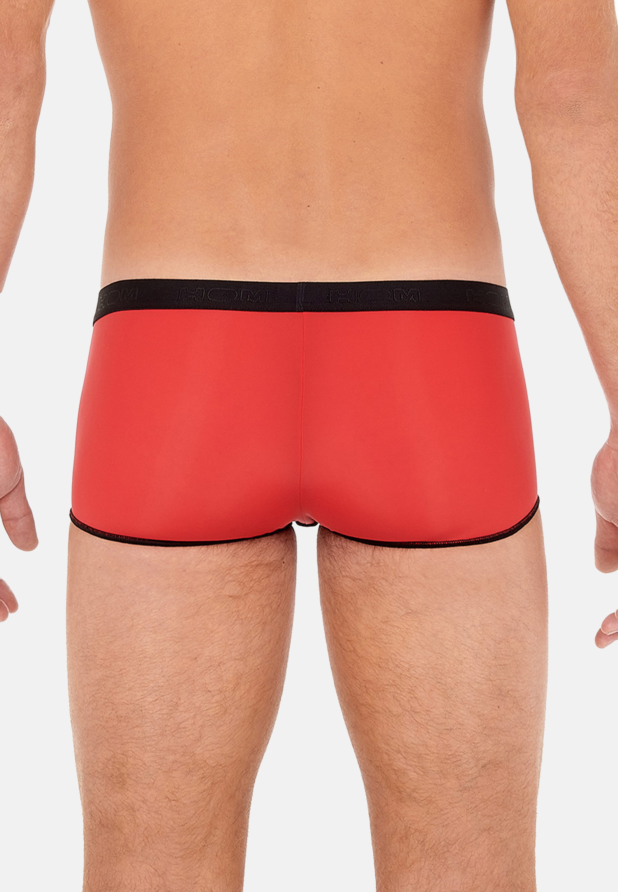 Hom Retro Boxer Plume up HO1 (1-St) Hipster Short / Pant - mit Eingriff - Leicht - Horizontaler Eingriff