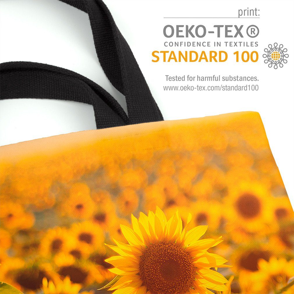 VOID Henkeltasche (1-tlg), Sonnenblumen Feld Sommer günstig online kaufen