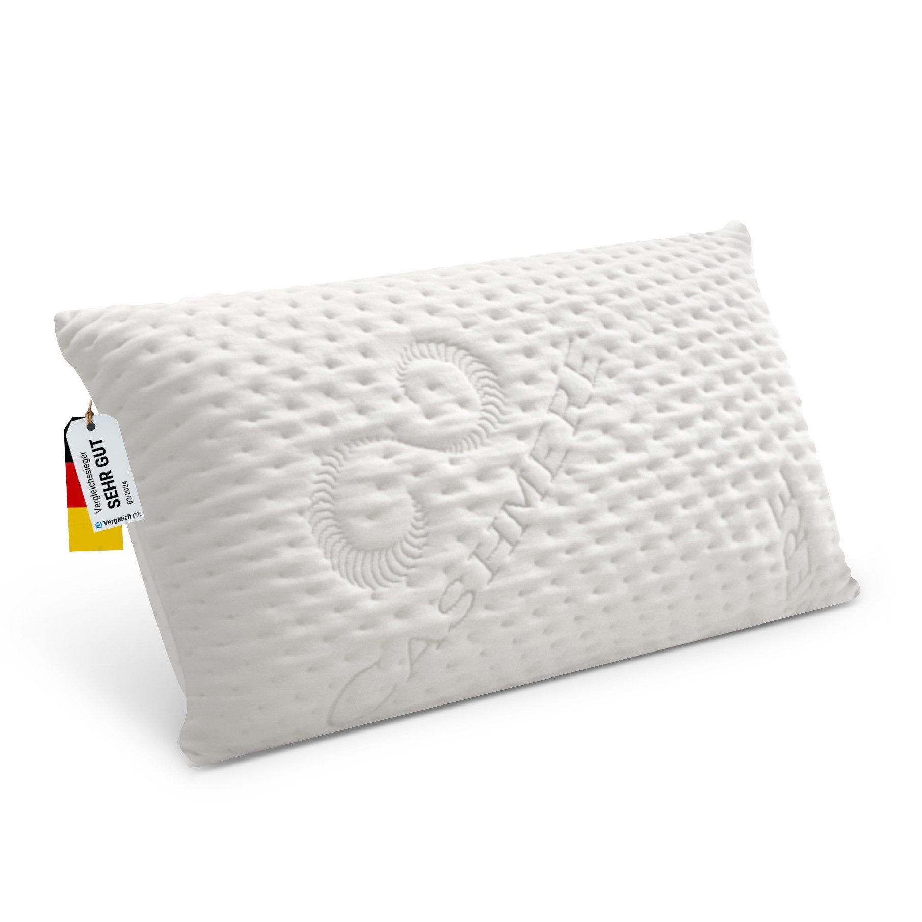 FMP Matratzenmanufaktur Nackenstützkissen orthopädisches Nackenstützkissen, Füllung: Viscoschaum, Rückenschläfer, Seitenschläfer, Bauchschläfer, 1-tlg.
