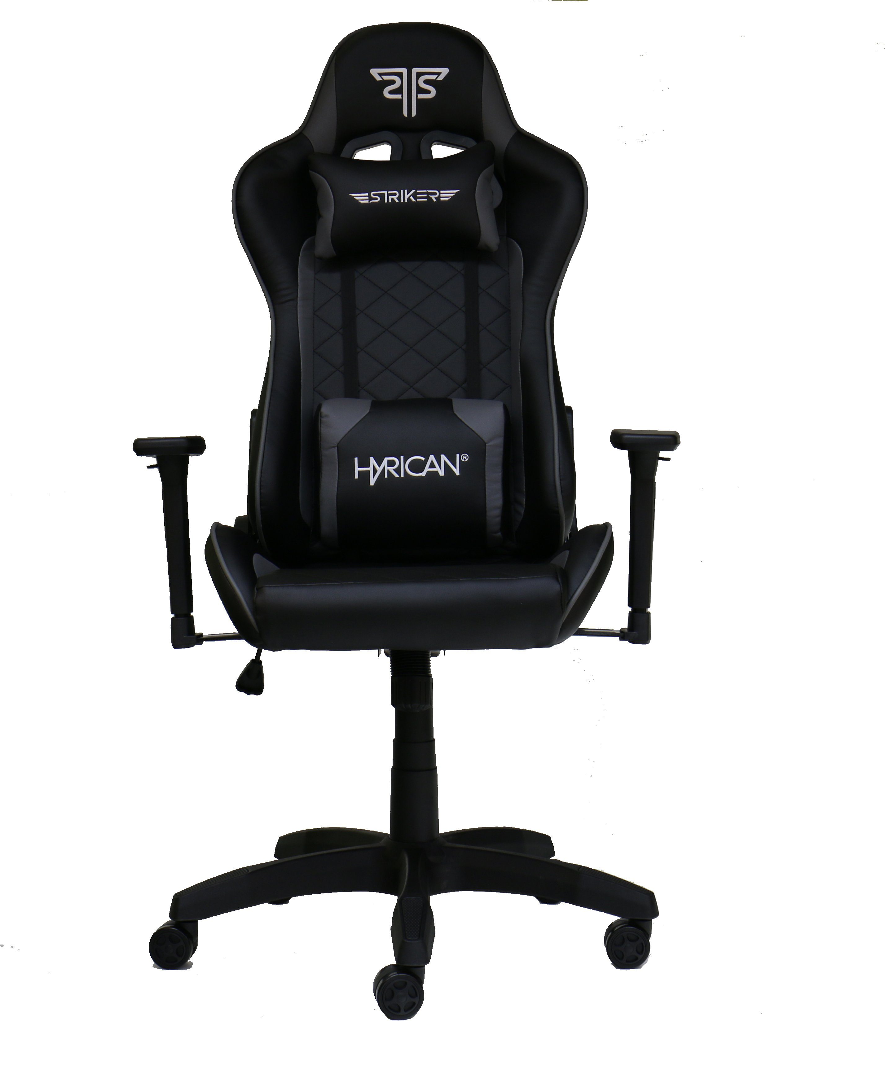 Hyrican Gaming-Stuhl Striker Gaming-Stuhl "Comander" 3D-Armlehnen ergonomischer Gamingstuhl