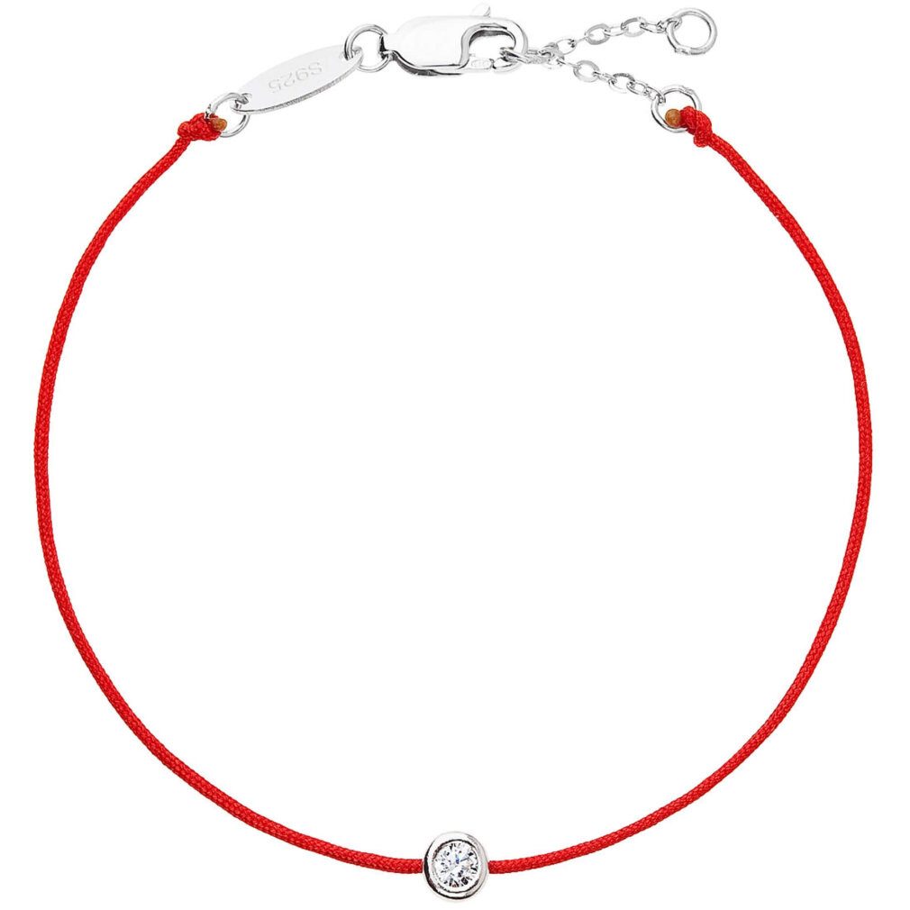 EVOLUTION Armband Red kabbalah bracelet with zircon 13005.3 günstig online kaufen