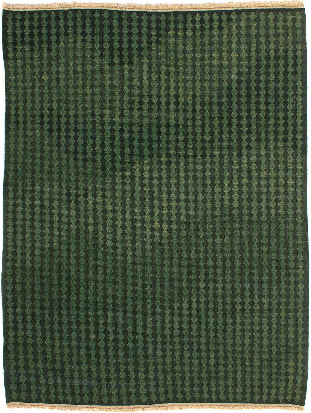 Wollteppich Kelim - Oriental Einzelstück morgenland, cm - dunkelblau, rechteckig, 6 - 156 x 209 mm, Wohnzimmer, Höhe