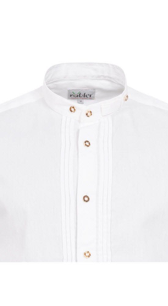 Nübler Trachtenhemd Trachtenhemd Langarm Johann in Weiß von Nübler