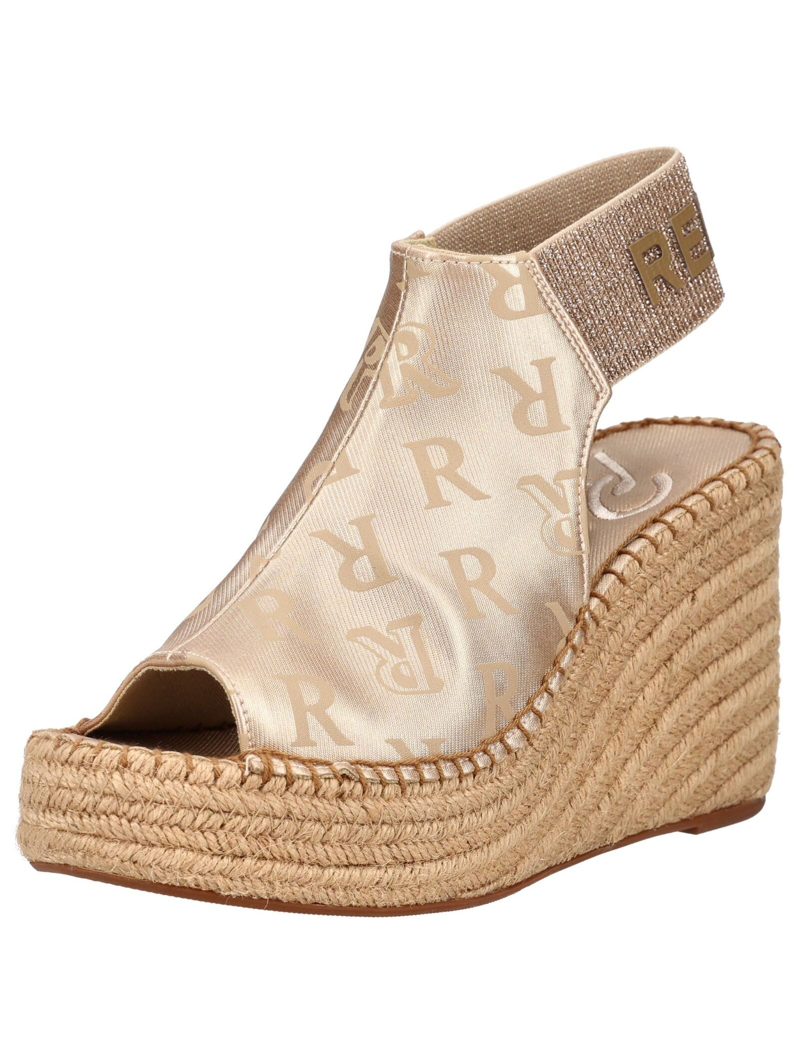 Replay Replay Sandalen Lederimitat/Textil Keilsandalette