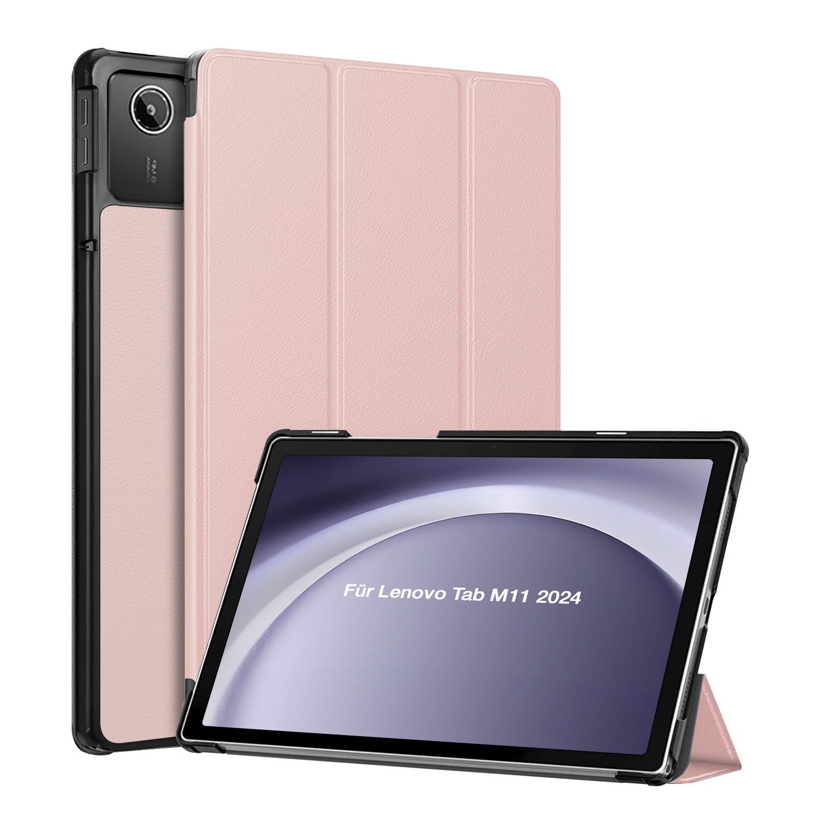 Tec-Expert Tablet-Hülle Tablet Cover Hülle für Lenovo Tab M11 11 Zoll 2024 11 Zoll, 11, Schutzhülle Klapphülle Tasche Case