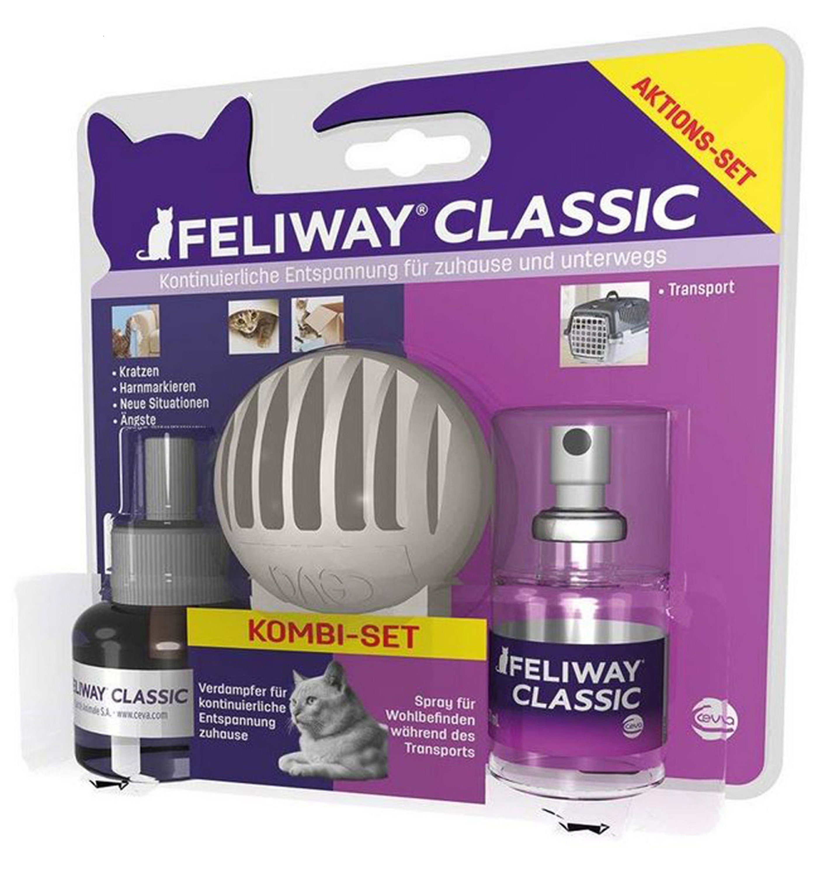 Katzenstreu Feliway Classic Kombi-Set