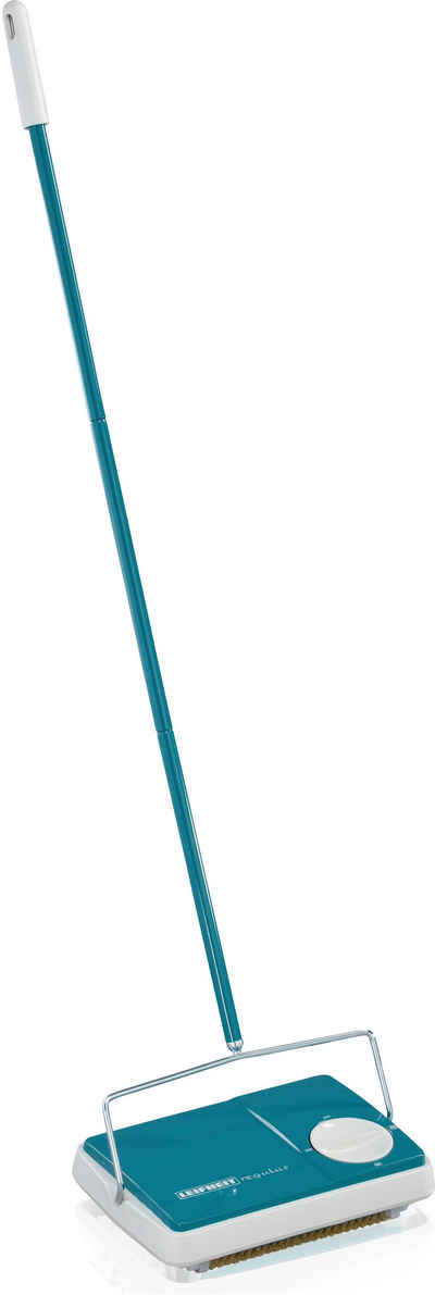 Leifheit Teppichkehrer Regulus, Maße ca.: 28,5 x 110, x 19,5 cm (BxHxT), türkis