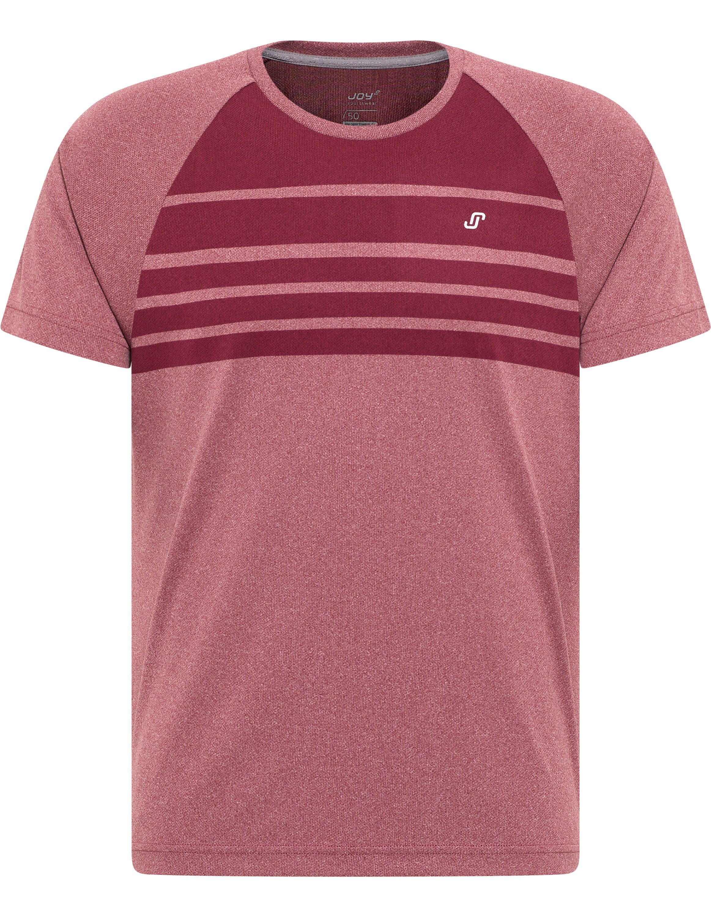 Joy Sportswear T-Shirt T-Shirt TINO carmine red melange