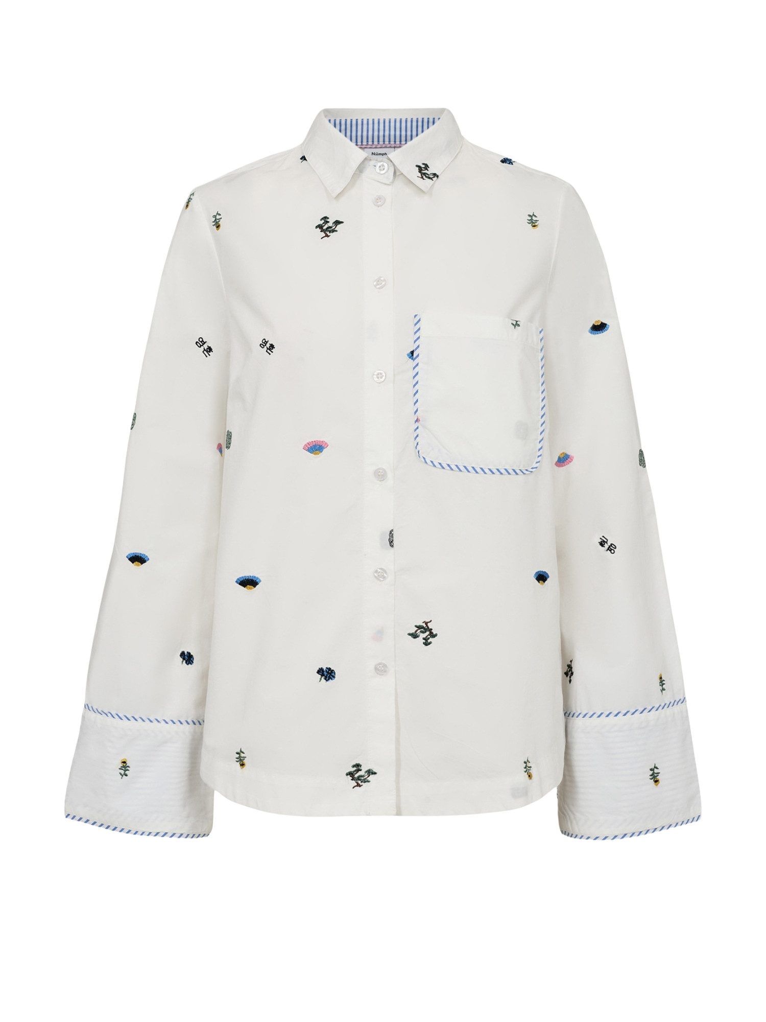 nümph Langarmhemd Nümph Shirt NUCHIRO günstig online kaufen