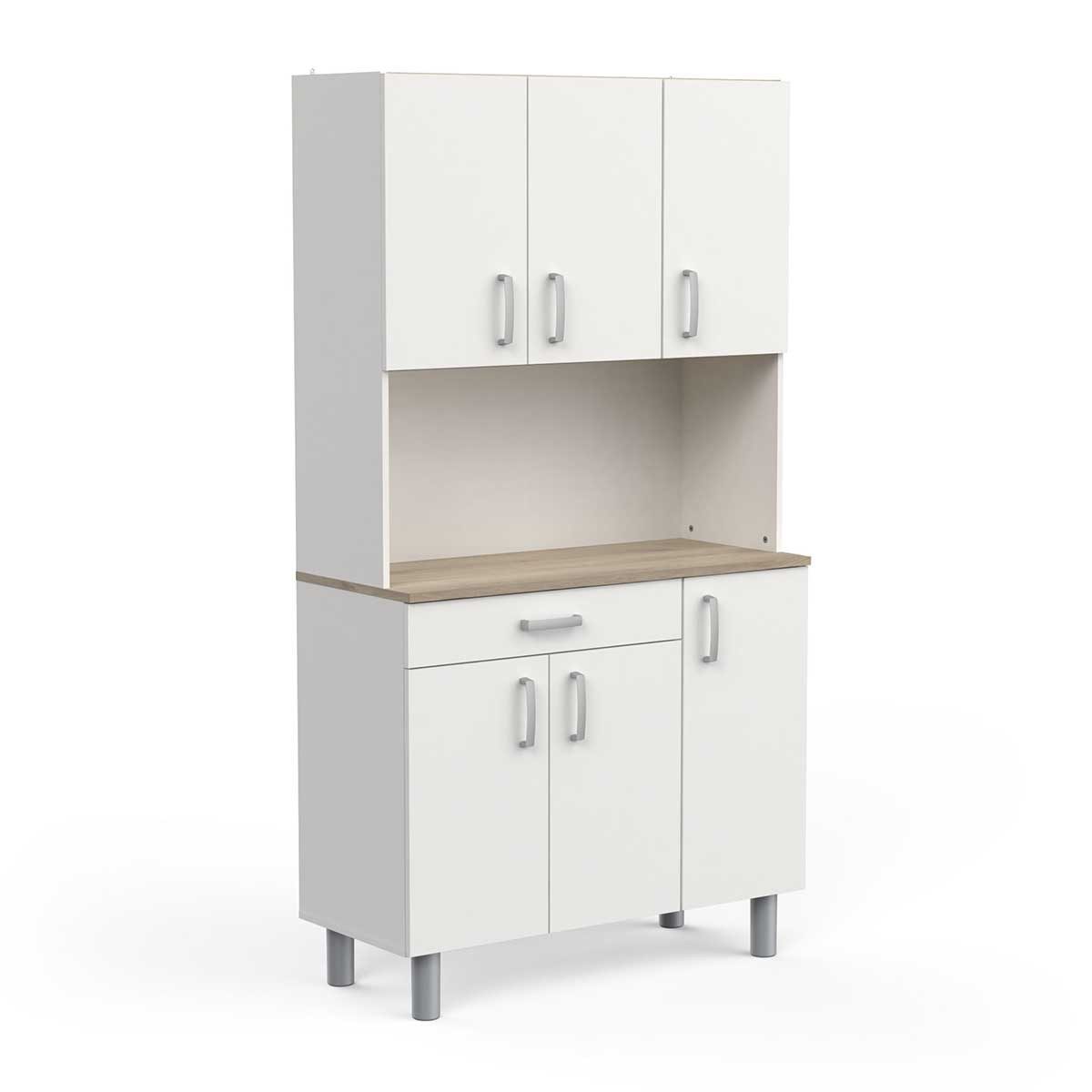 habeig Küchenbuffet Singleküche Küchenschrank Badschrank Küchenregal günstig online kaufen
