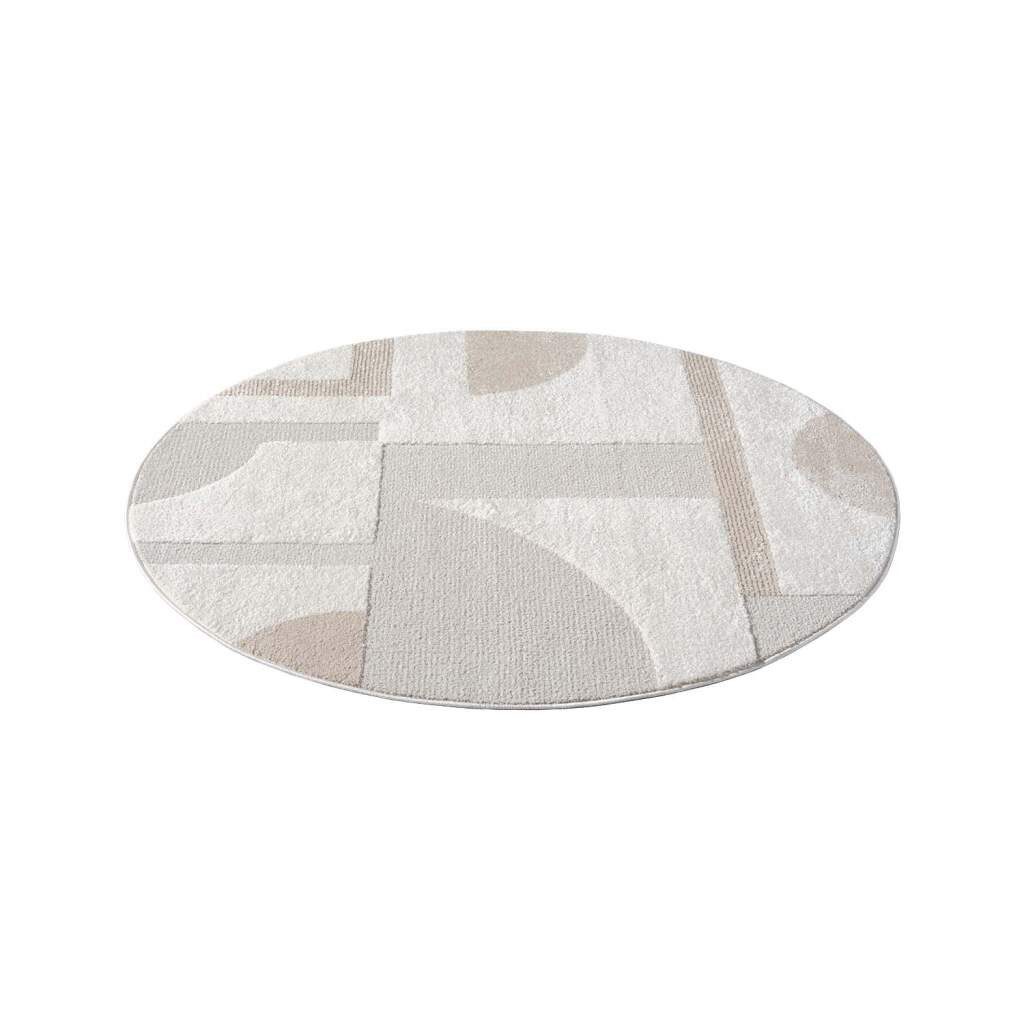 Carpet City Teppich LOUNGE 9992, rund, günstig online kaufen